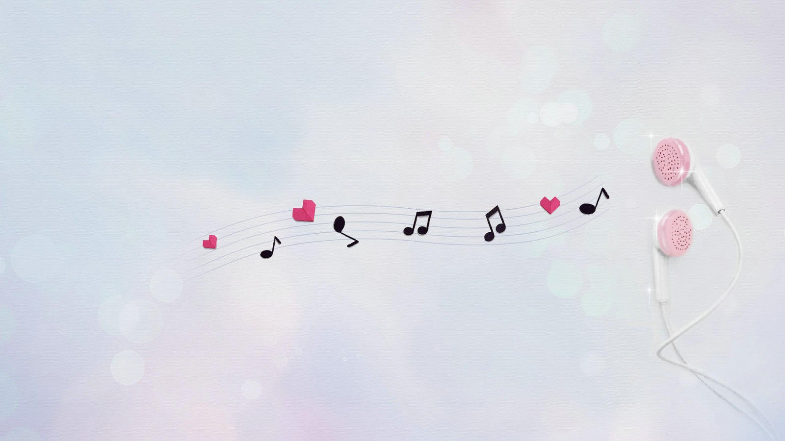 爱情美图,浪漫手绘,爱情音乐符