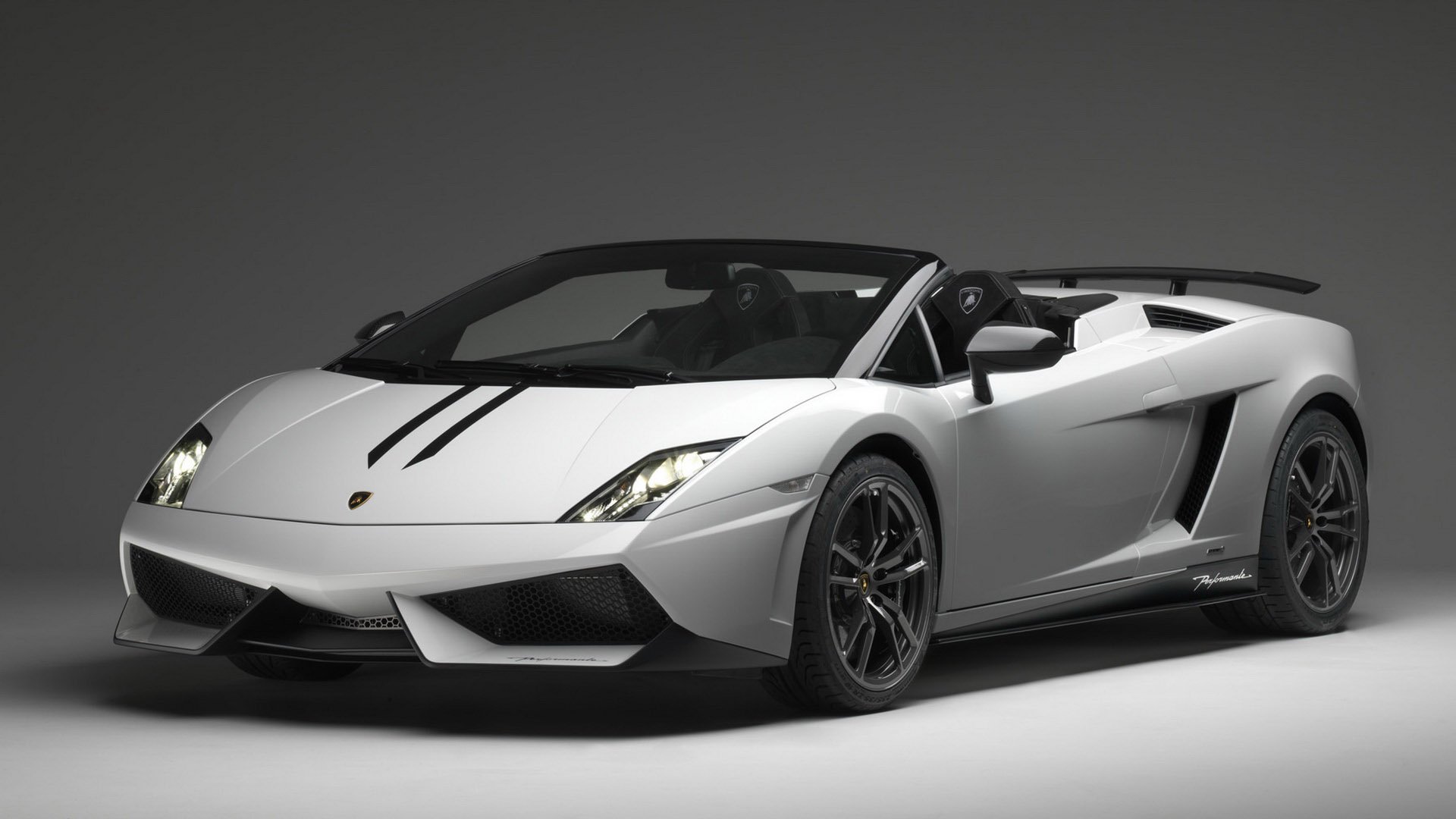 汽车,超跑,兰博基尼,盖拉多,敞篷版,灰色,儿童桌面专用
