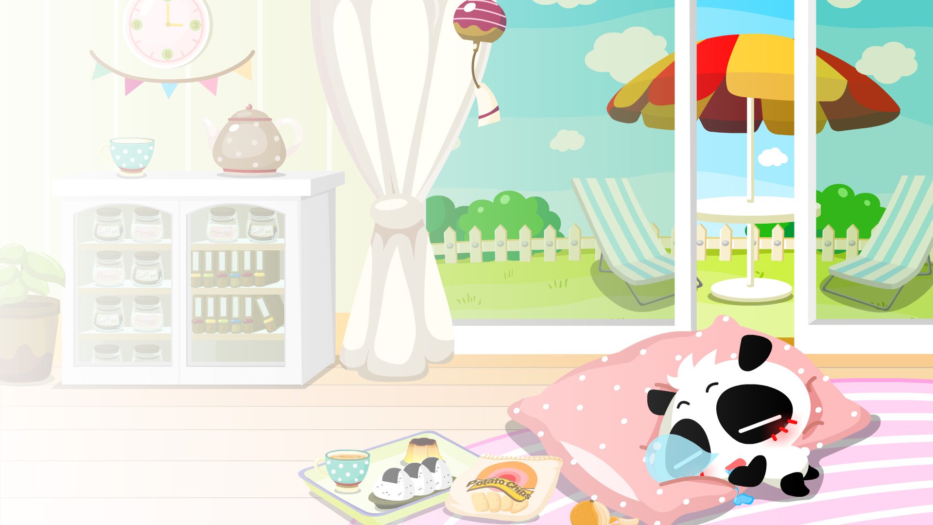 动漫,卡通,插画,手绘,nonopanda,林无知,儿童桌面专用