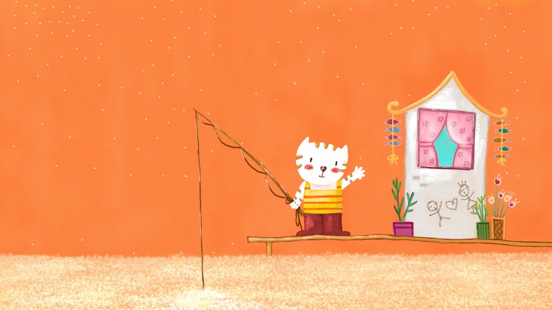 动漫,卡通,插画,手绘,可爱,儿童桌面专用