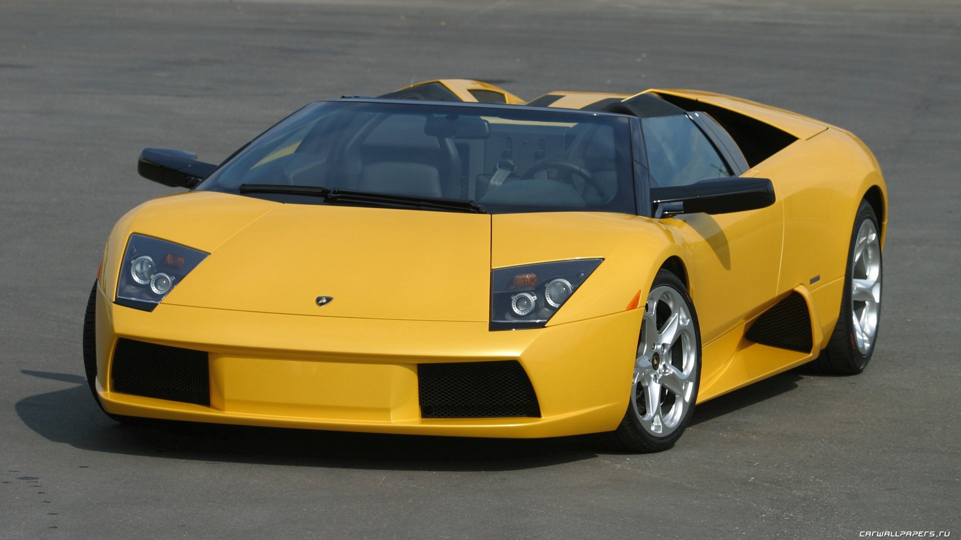 汽车,超跑,兰博基尼,黄色,盖拉多,敞篷版,儿童桌面专用