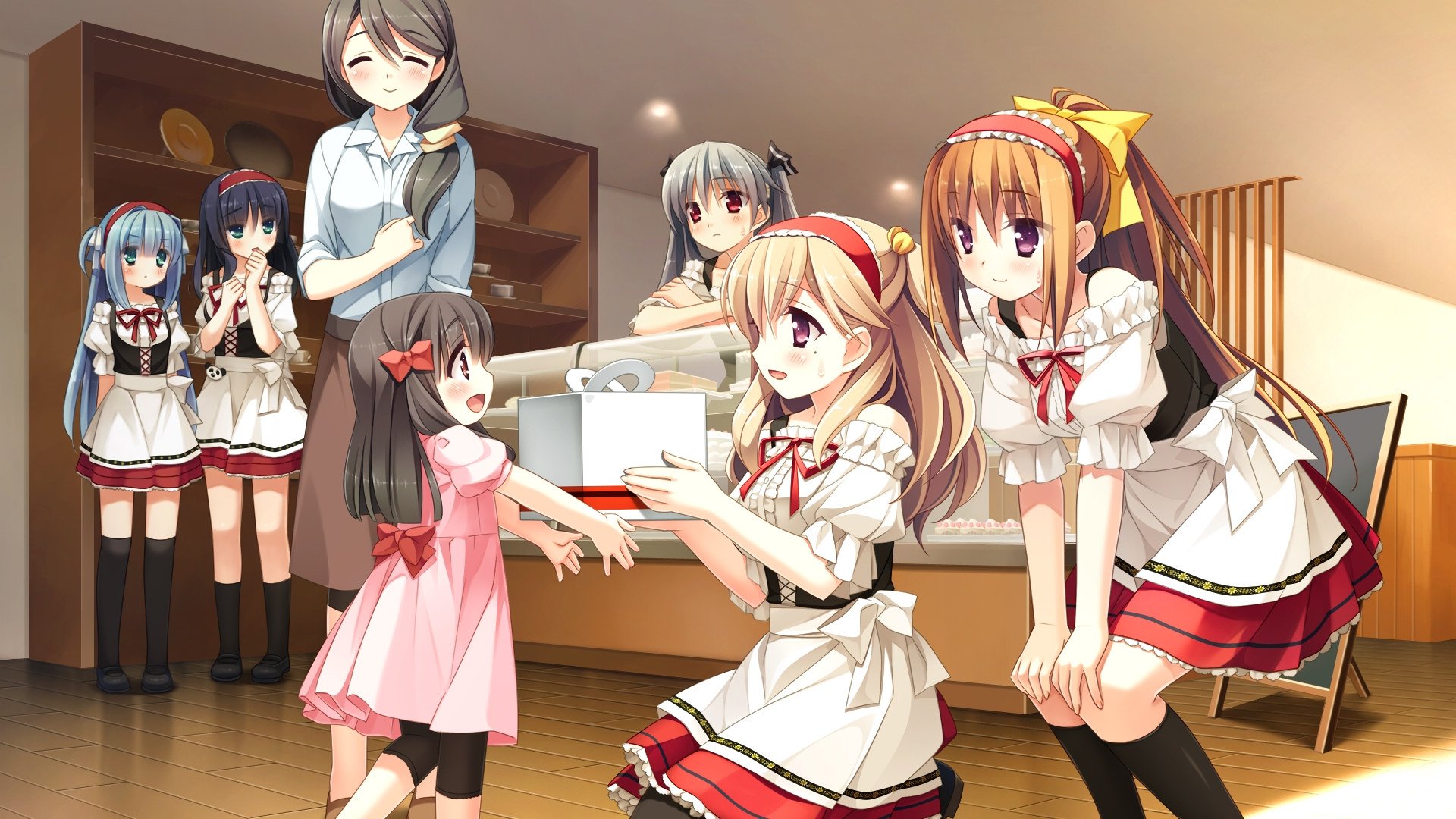 动漫,动漫少女,可爱,仓野君家的双子,儿童桌面专用