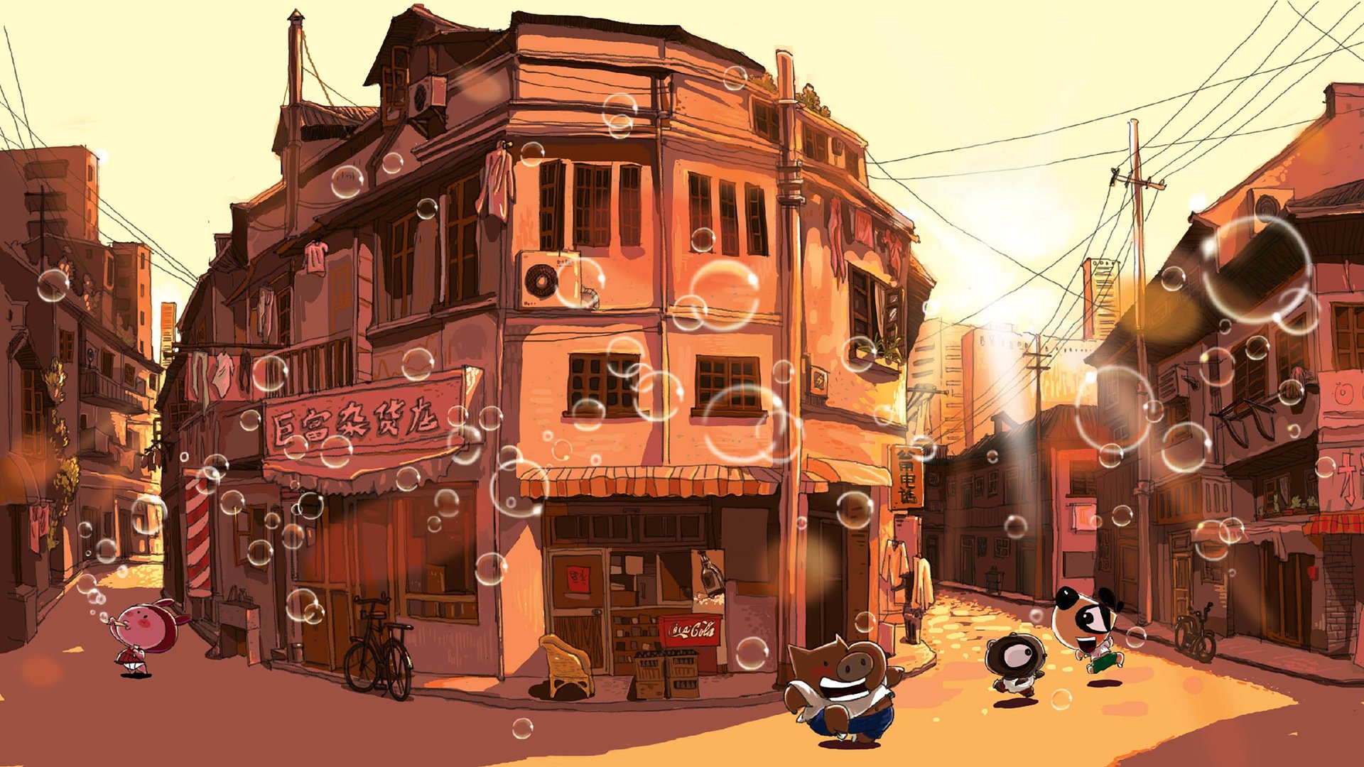 动漫,卡通,插画,刀刀狗,童年,儿童桌面专用