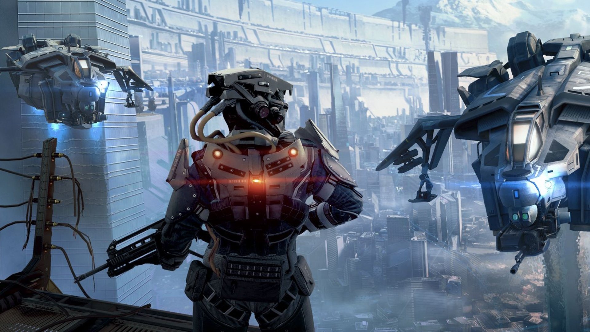 游戏,场景,插画,杀戮地带,暗影坠落