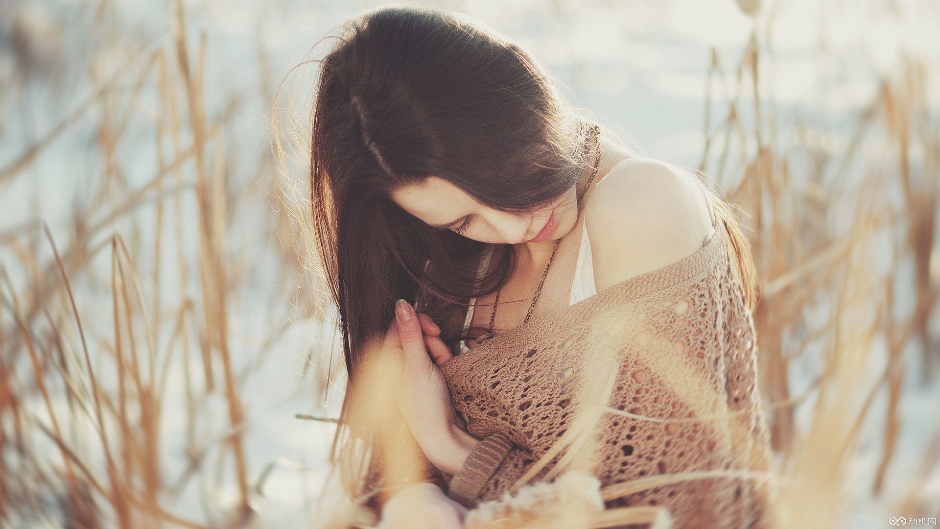 小清新,温馨一刻,女孩,3月4日,儿童桌面专用