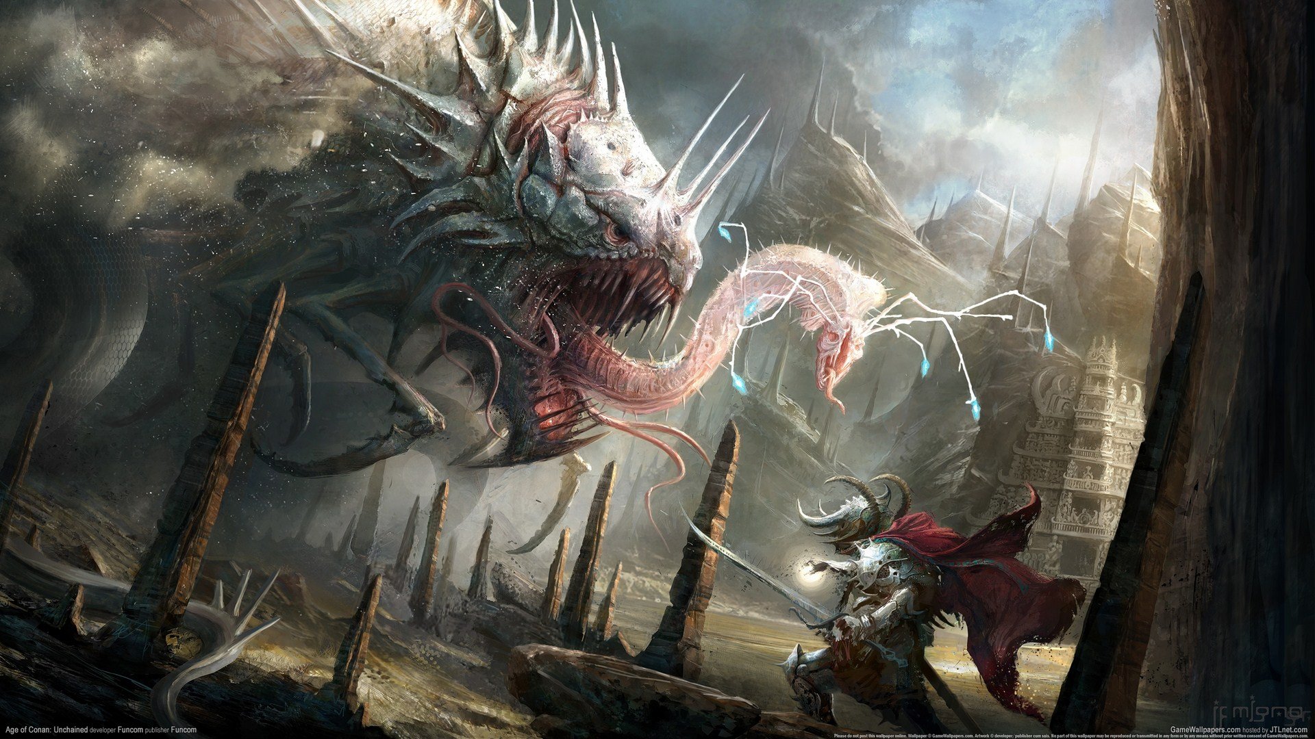 游戏,场景,插画,科南时代