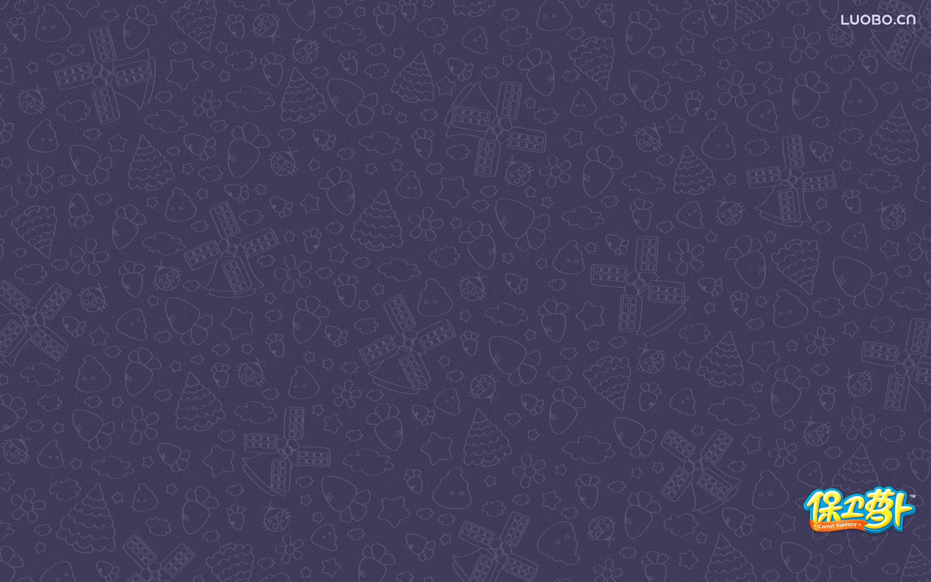 手游世界,保卫萝卜,插画