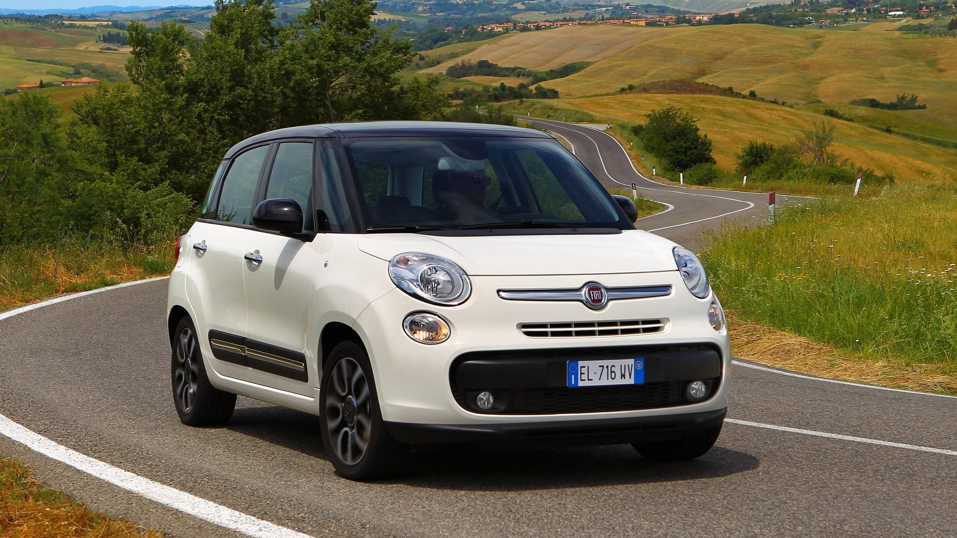 汽车轿车,菲亚特,500l,儿童桌面专用