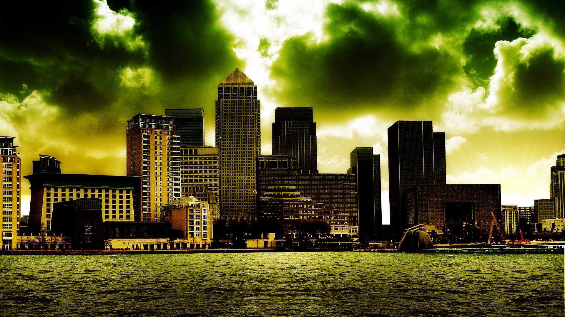 风景,城市夜景,儿童桌面专用