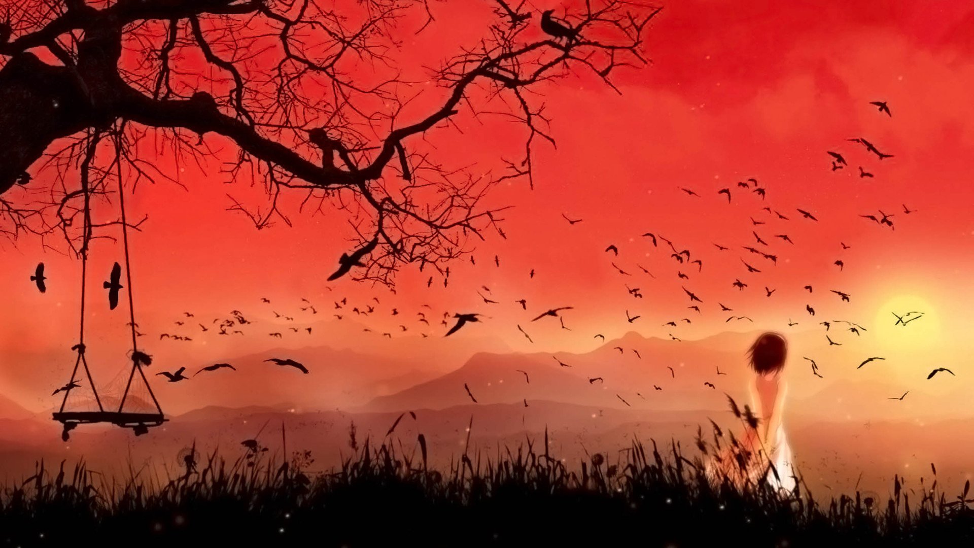 小清新,温馨一刻,儿童桌面专用