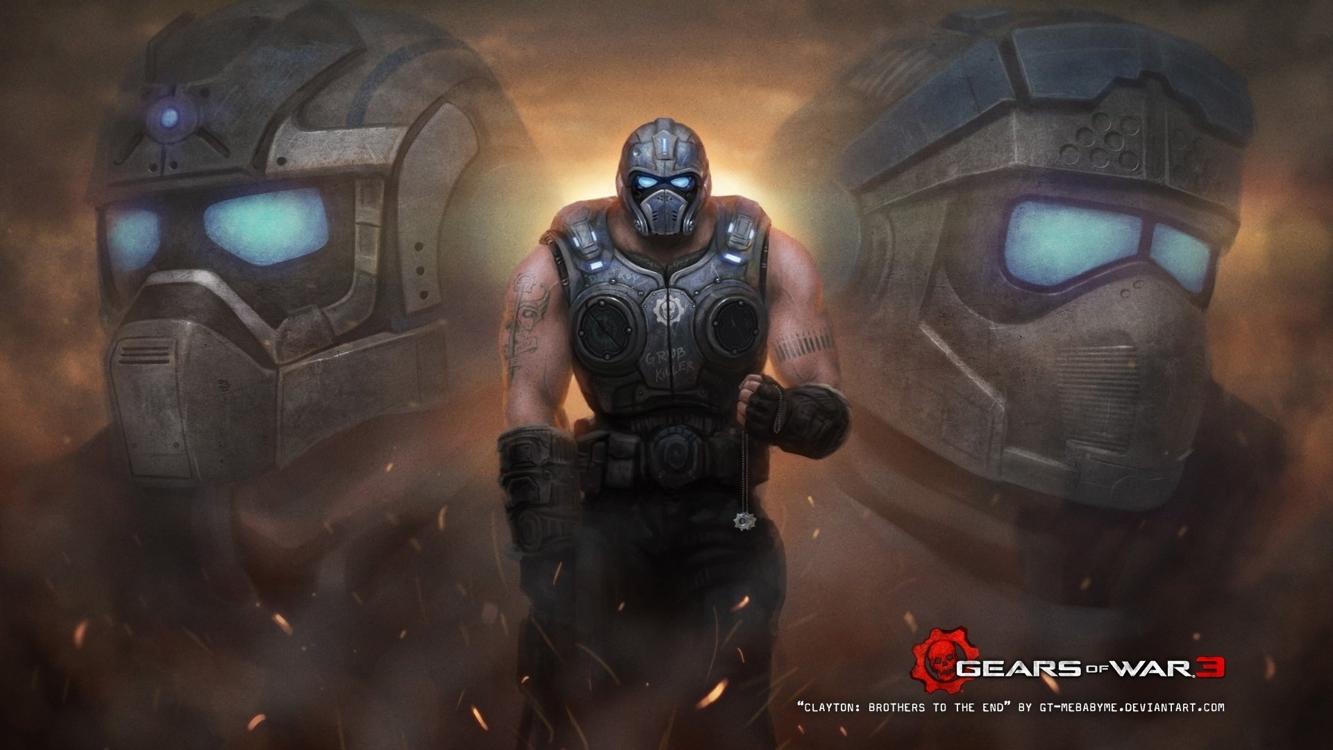 游戏,角色,Cg图,战争机器