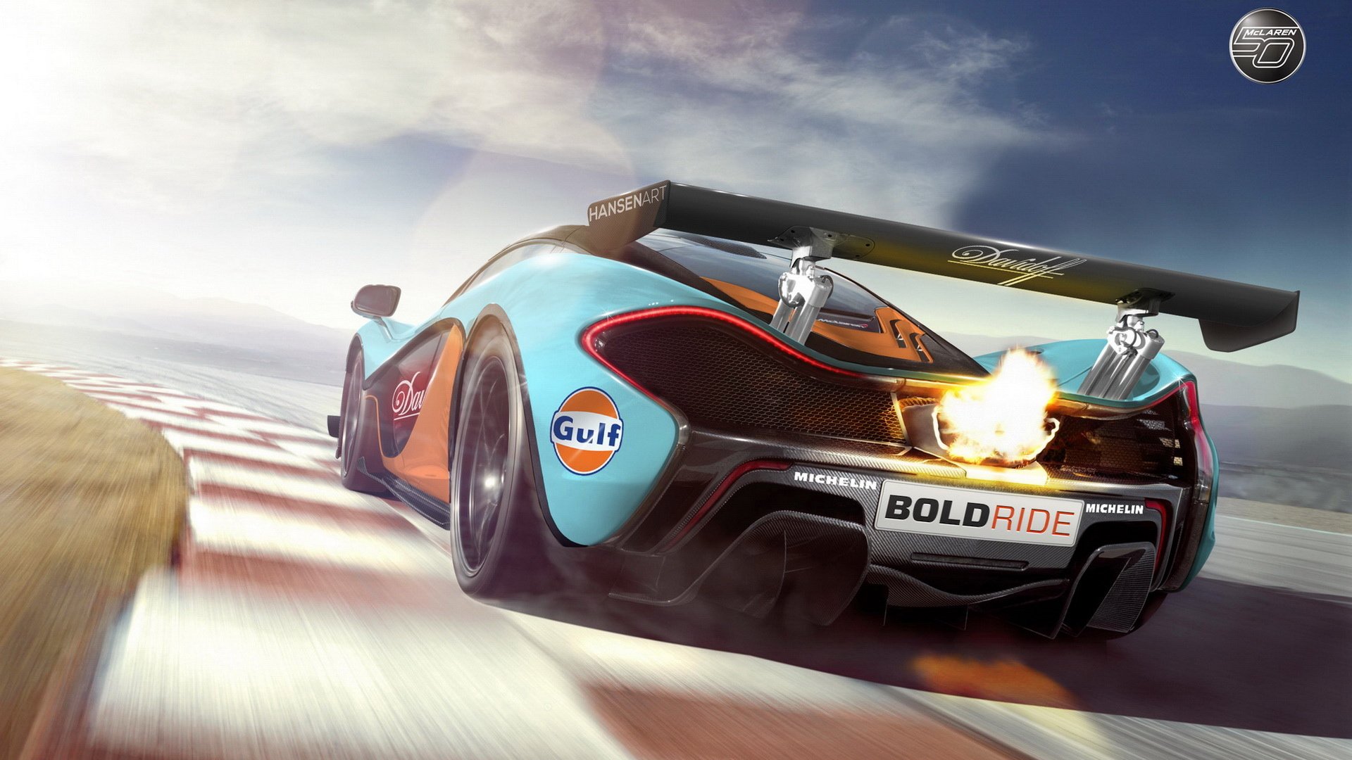 超跑,迈凯轮,儿童桌面专用