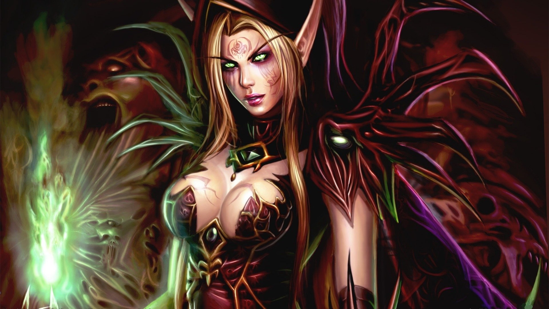 游戏,角色,插画,魔兽世界