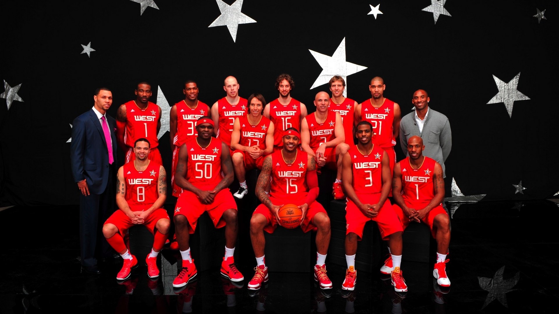 体育,NBA,全明星,西部队