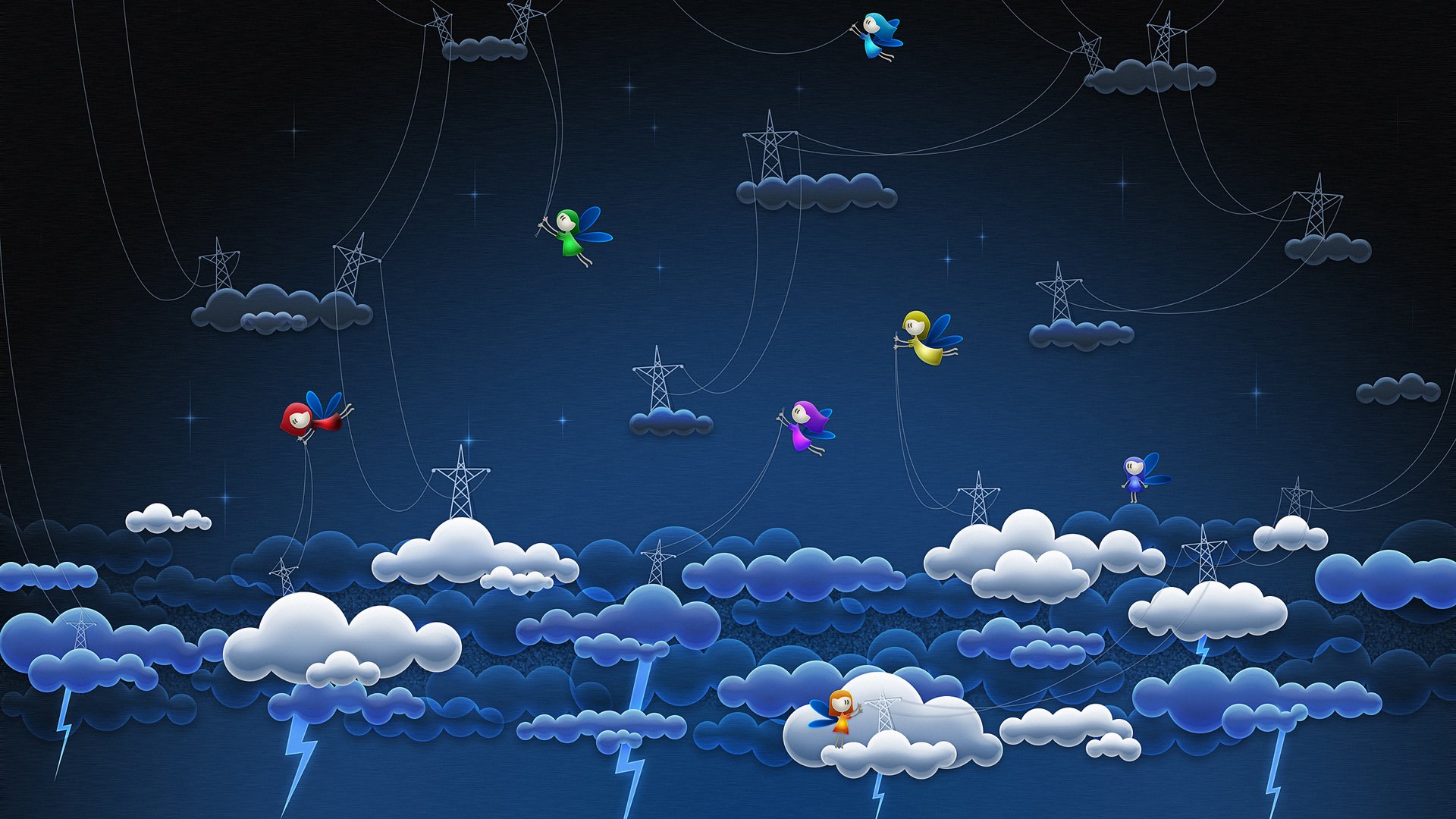 创意,设计,炫彩,儿童桌面专用