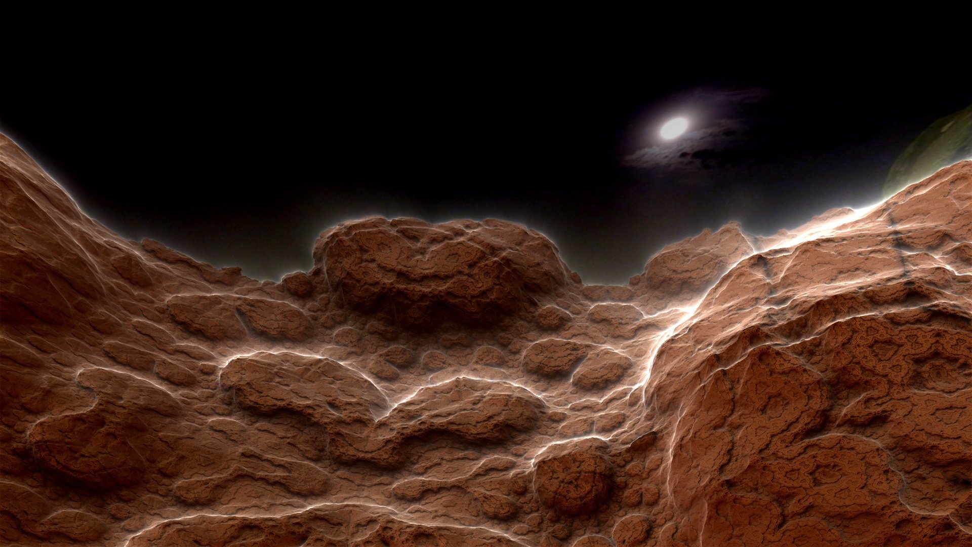 风景,奇幻梦境,岩石,儿童桌面专用