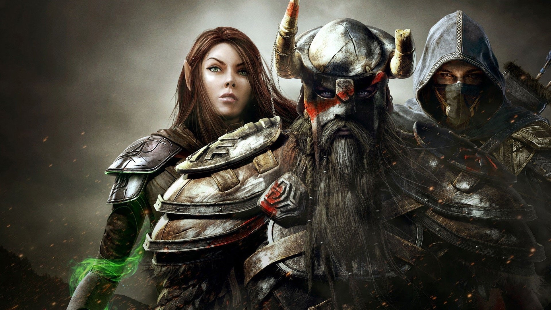 游戏,角色,插画,上古卷轴5,天际