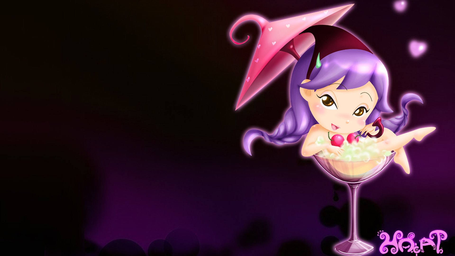 爱情,杯子,雨伞