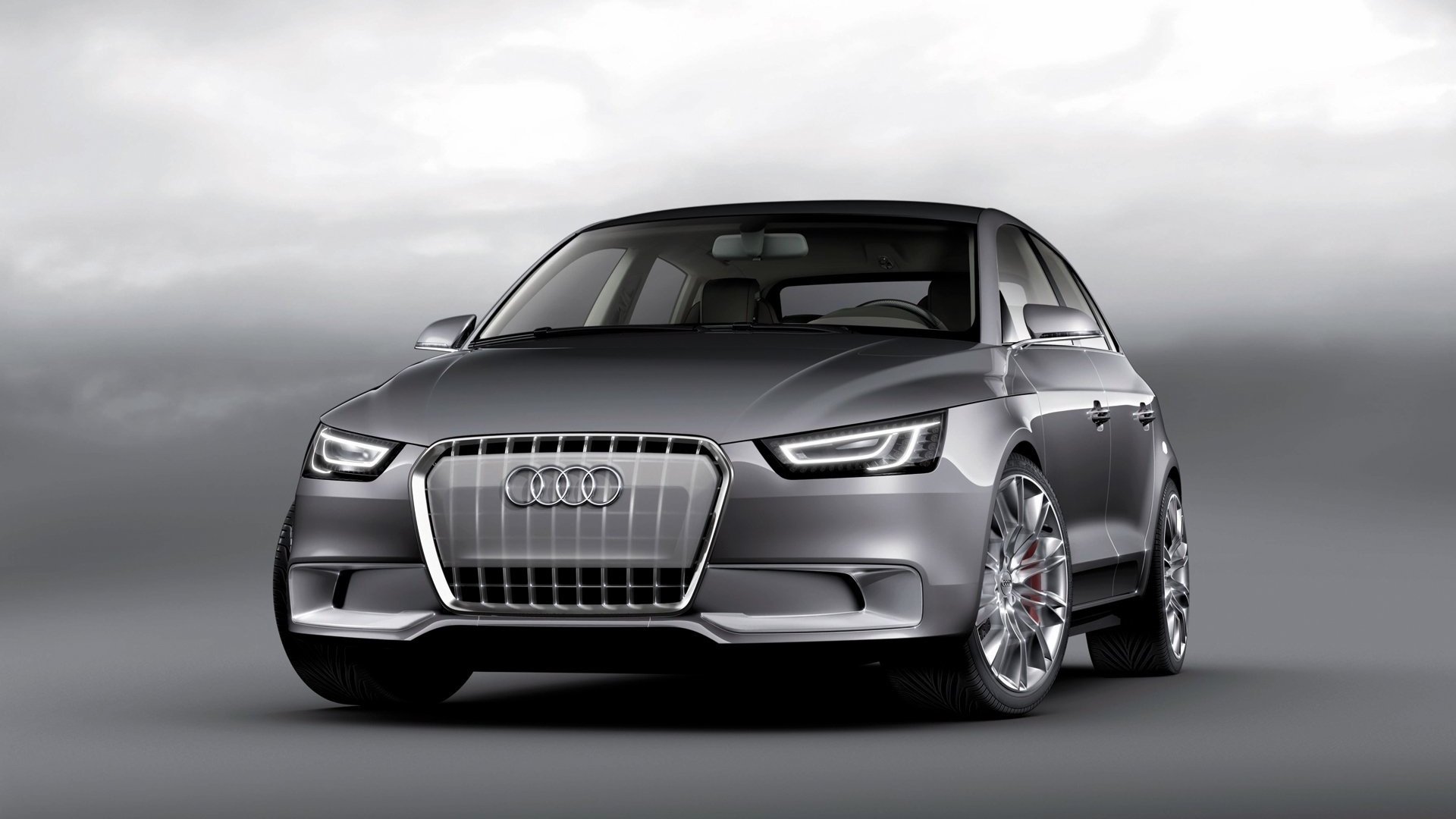 汽车,超跑,奥迪,概念车,灰色,儿童桌面专用