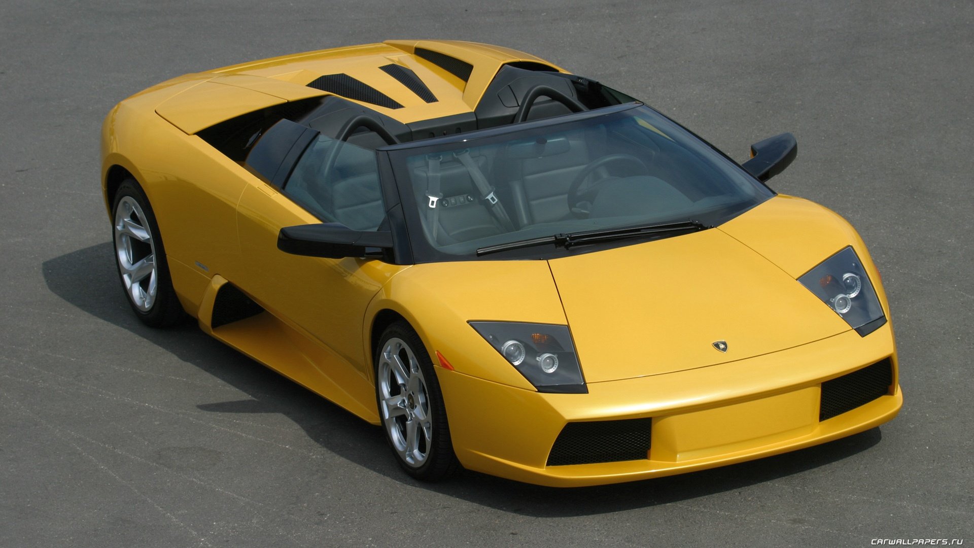 汽车,超跑,兰博基尼,黄色,盖拉多,敞篷版,儿童桌面专用
