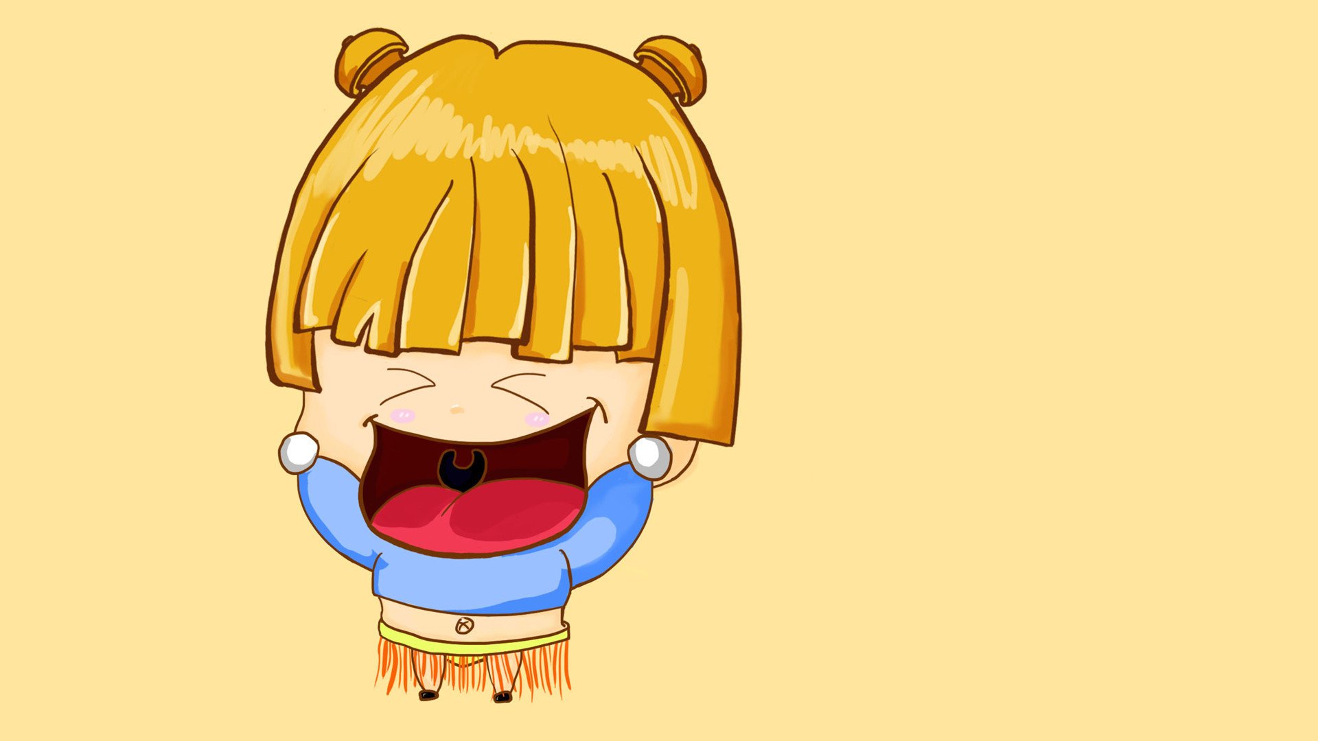 炫酷,设计,手绘,简约,儿童桌面专用