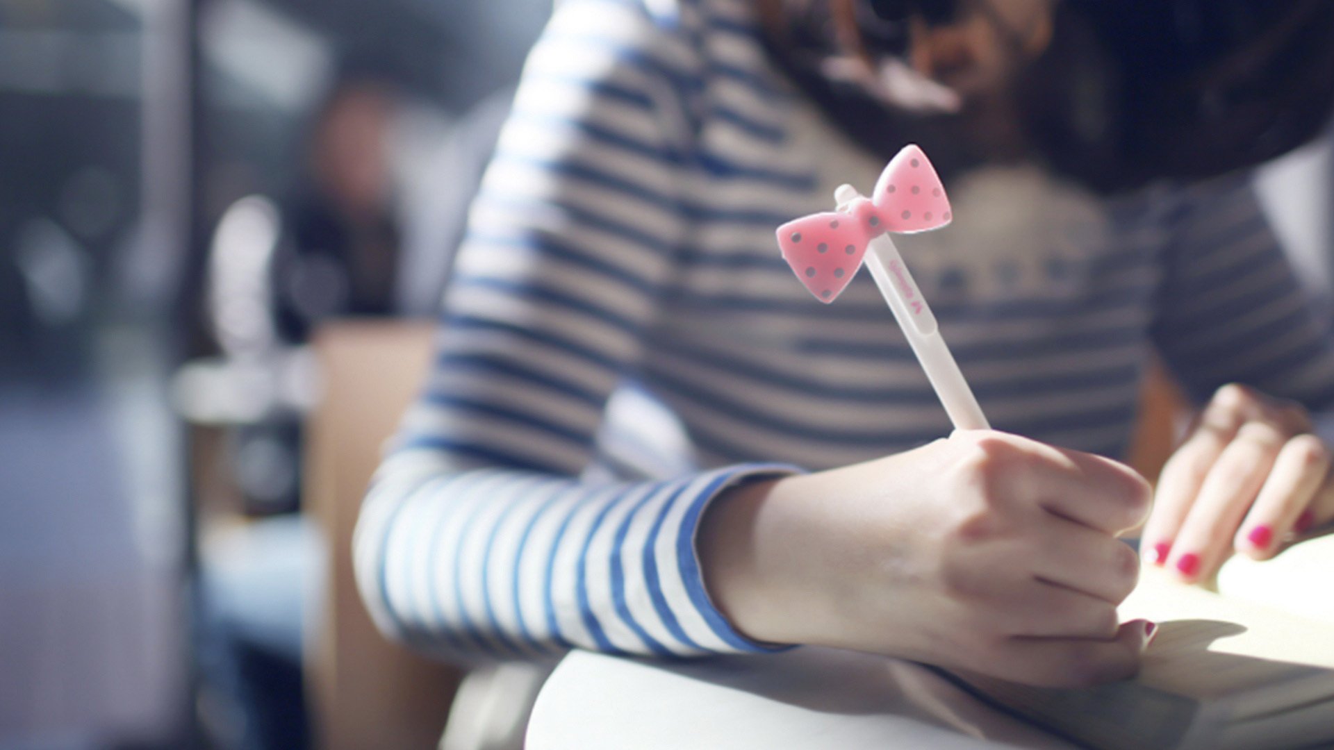 小清新,温馨一刻,女孩,3月6日,儿童桌面专用