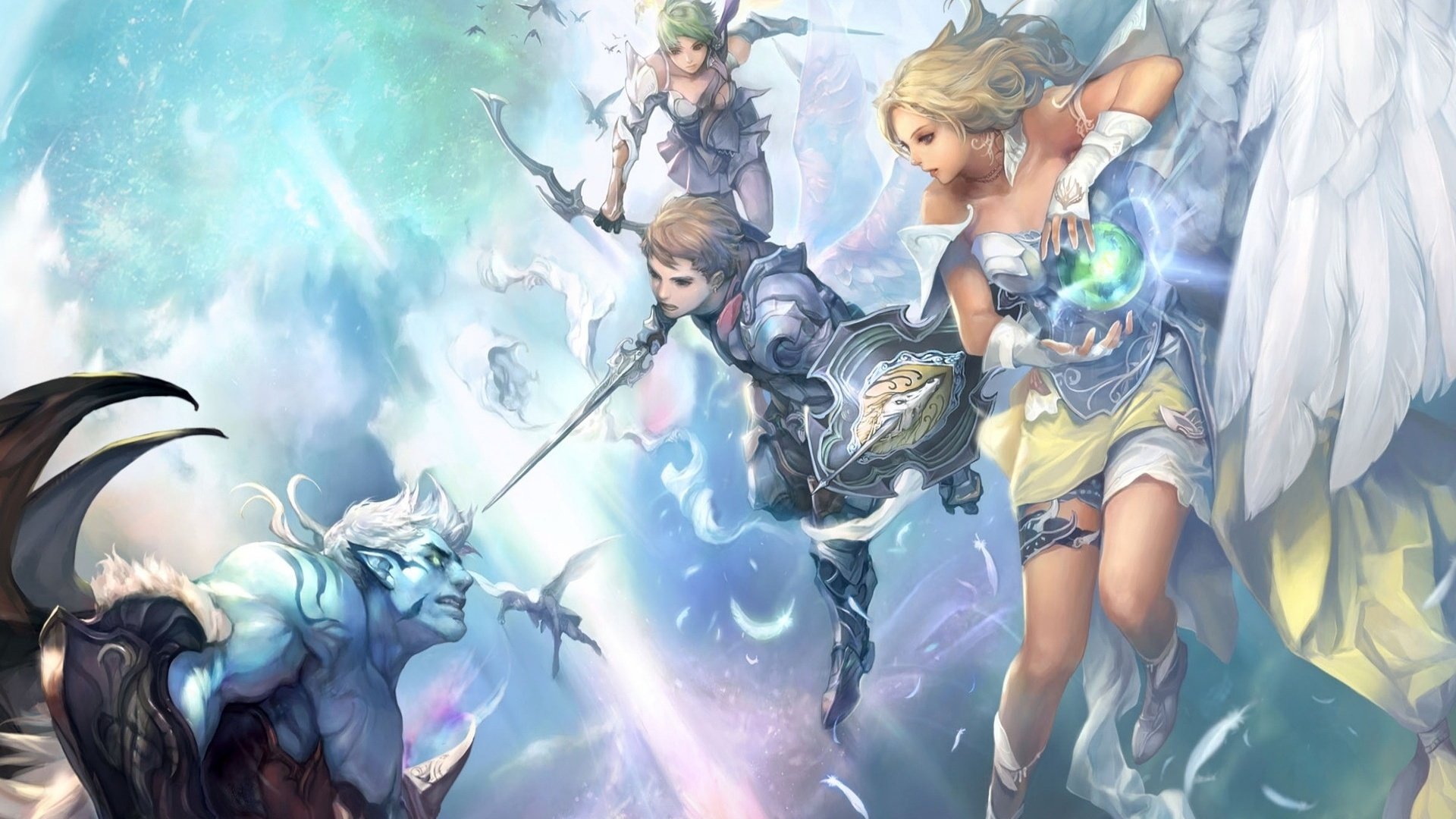 游戏,插画,手绘,永恒之塔