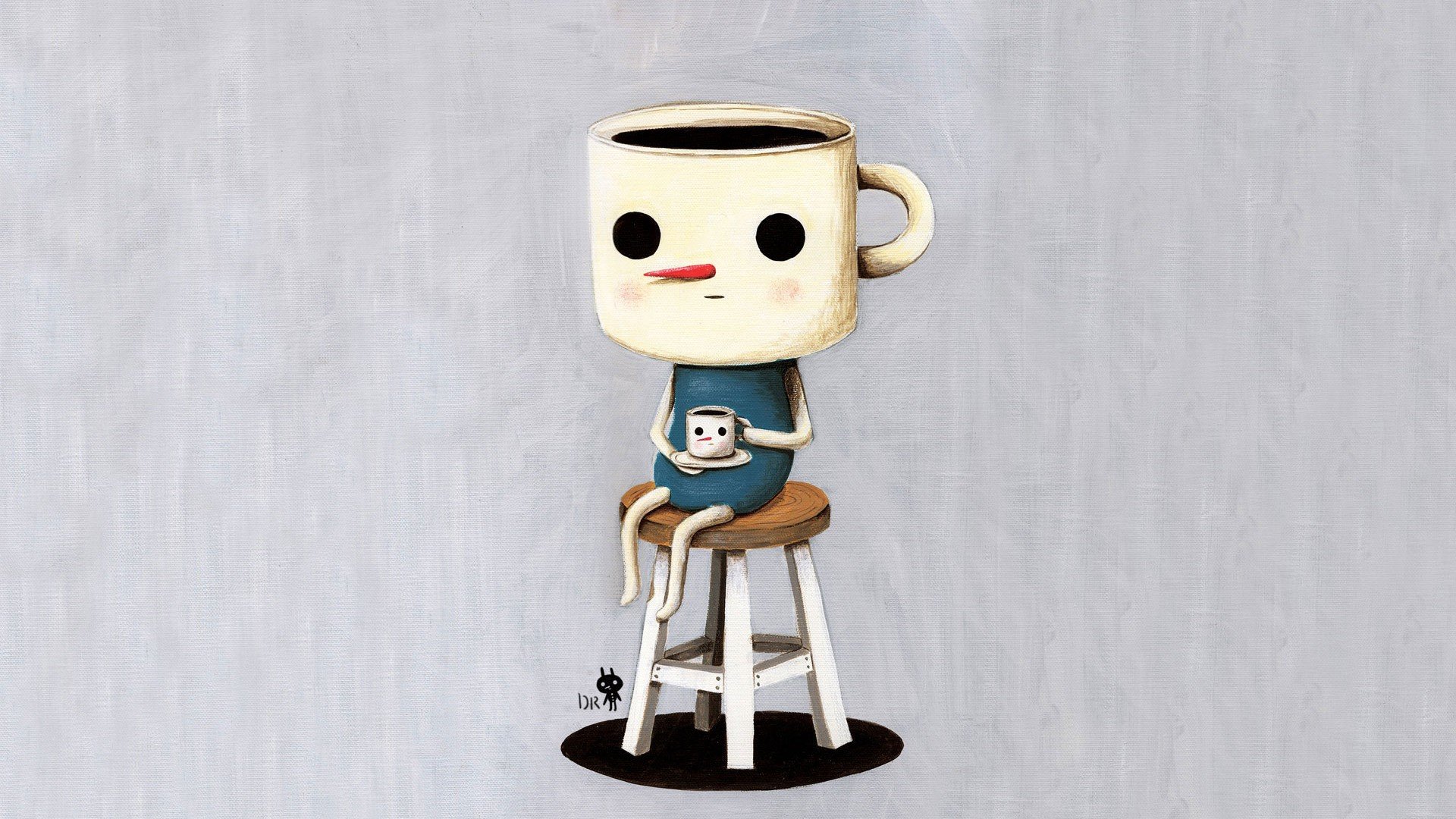 动漫,卡通,插画,手绘,可爱,Kim,Hana,韩国卡通插画,儿童桌面专用