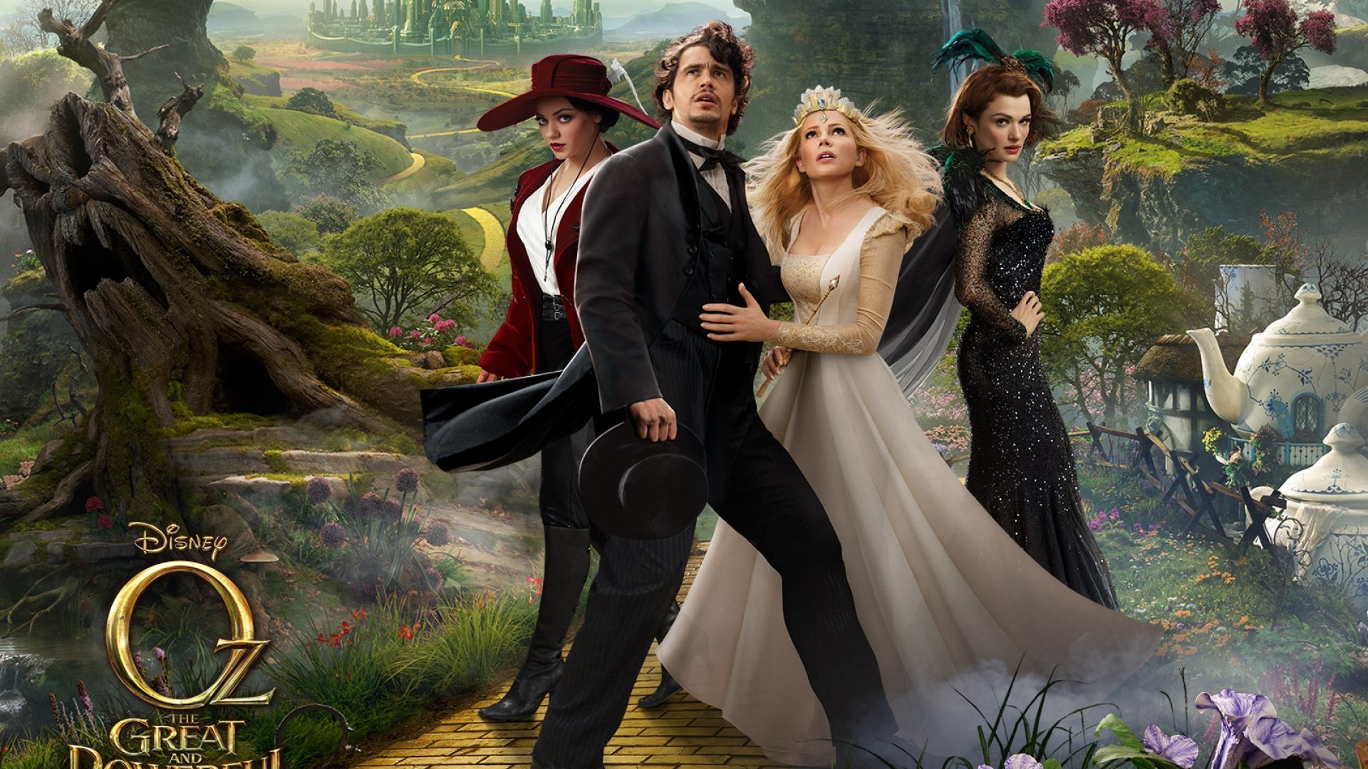 魔境仙踪,詹姆斯·弗兰科,米拉·库妮丝,米歇尔·威廉姆斯,蕾切尔·薇姿