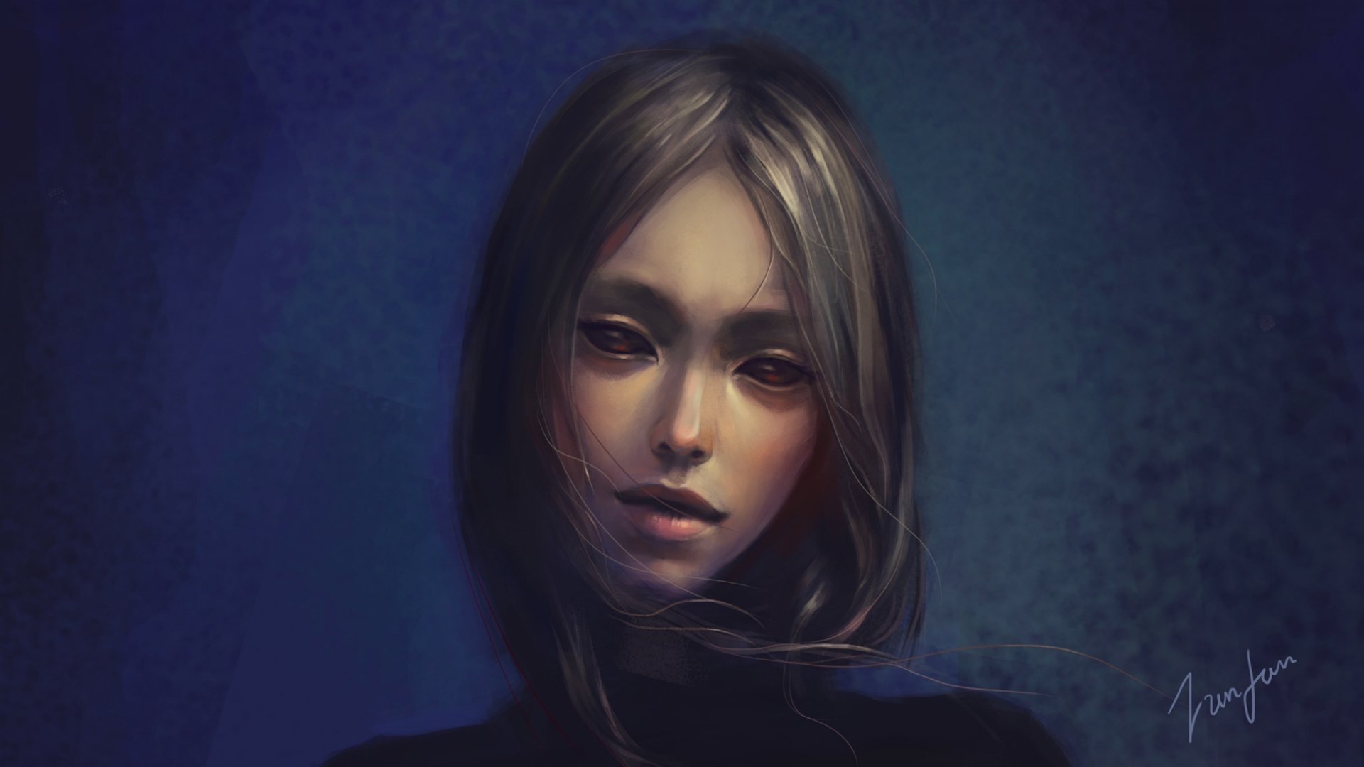 动漫,卡通,插画,手绘,看久了不行,饭饭,funfan,儿童桌面专用