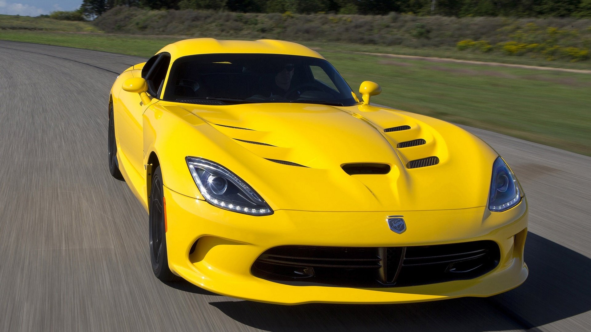 汽车,超跑,道奇,黄色,蝰蛇,儿童桌面专用