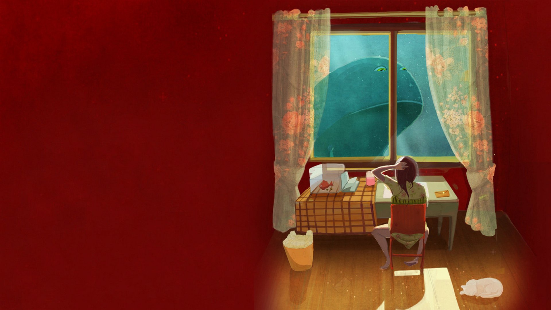 小清新,温馨一刻,儿童桌面专用