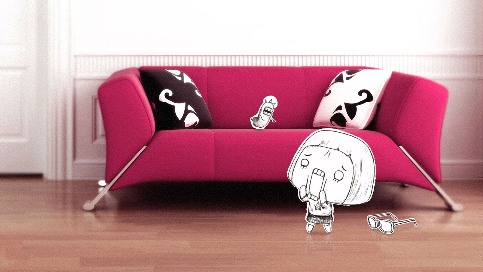 炫酷,手绘,设计,趣味,3月5日,儿童桌面专用