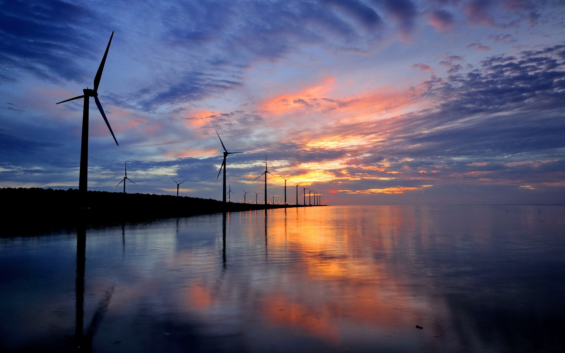 小清新,清新淡雅,风车,儿童桌面专用