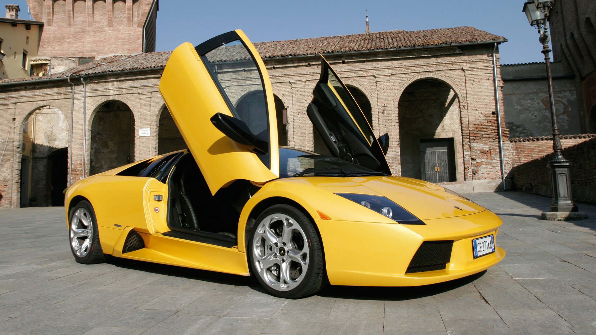 汽车,超跑,兰博基尼,黄色,盖拉多,儿童桌面专用