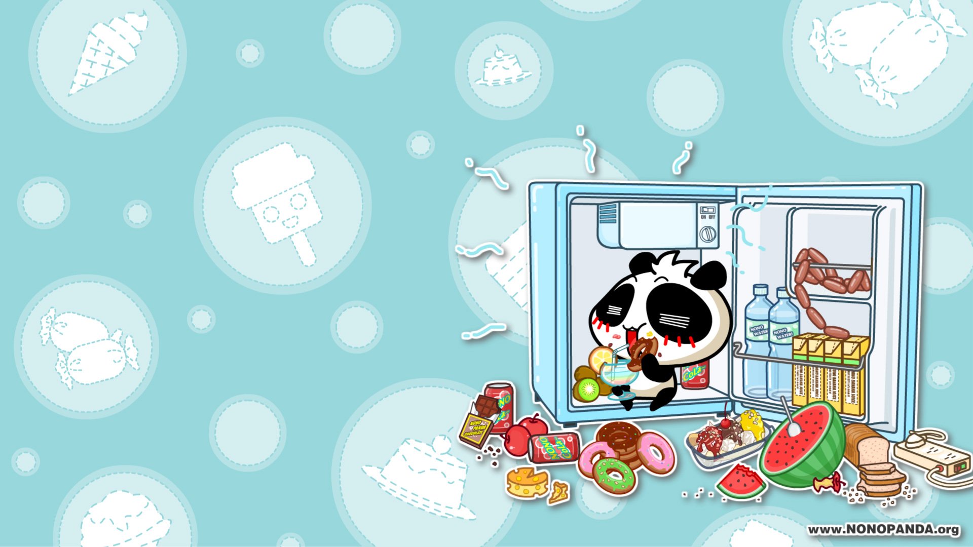 动漫,卡通,插画,nonopanda,可爱,林无知,儿童桌面专用