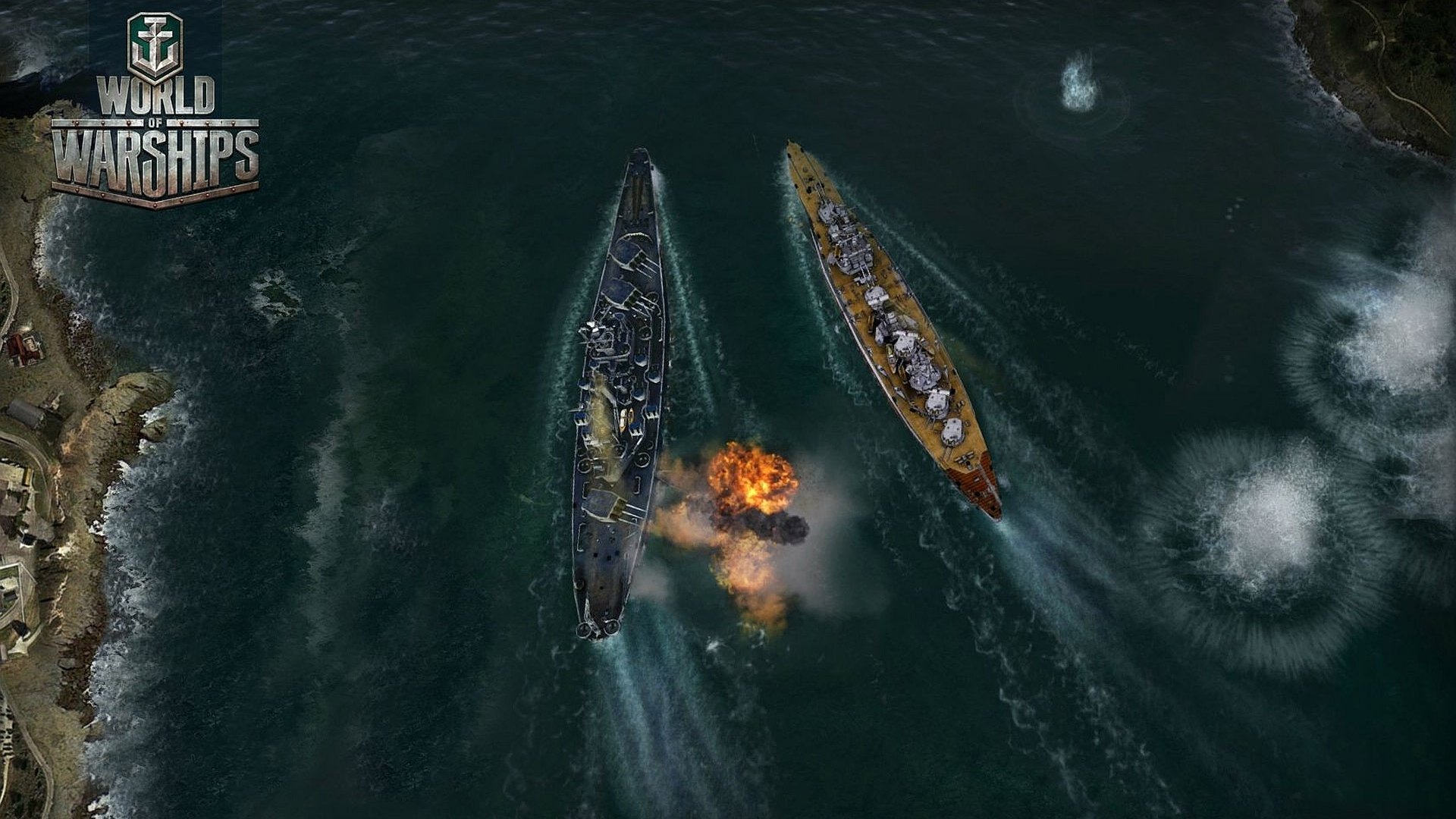 游戏,战争游戏,场景,战舰世界