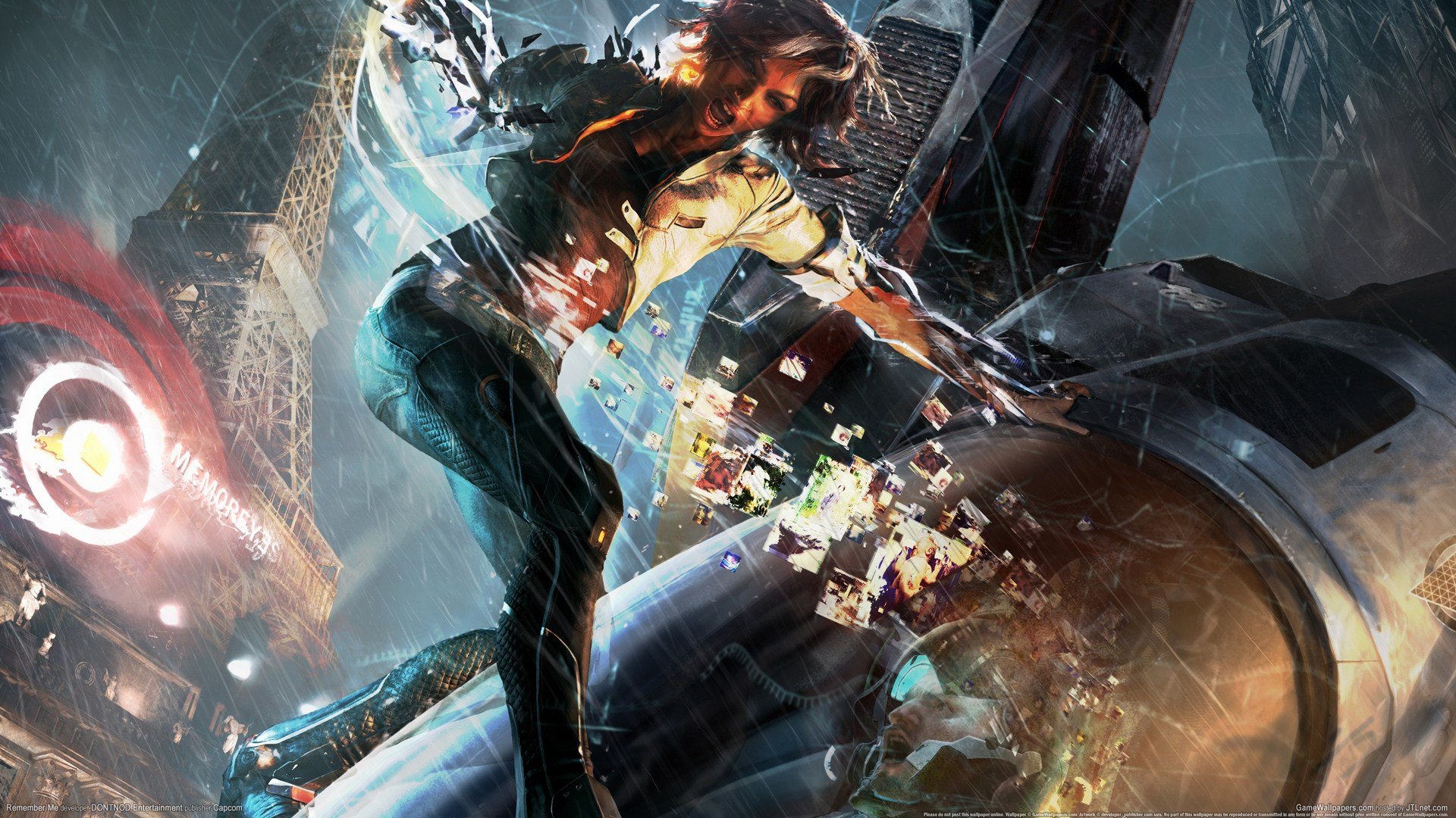 游戏,场景,插画,勿忘我