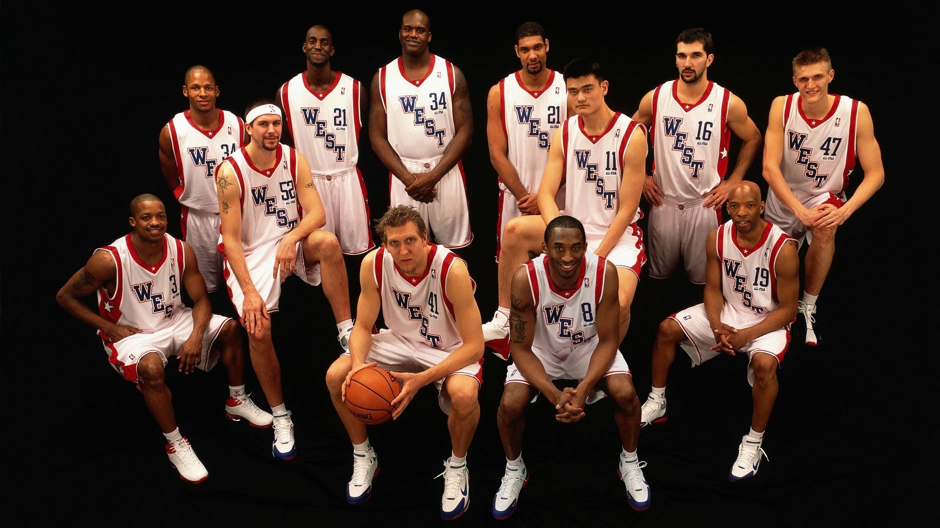 体育,NBA,全明星,西部队