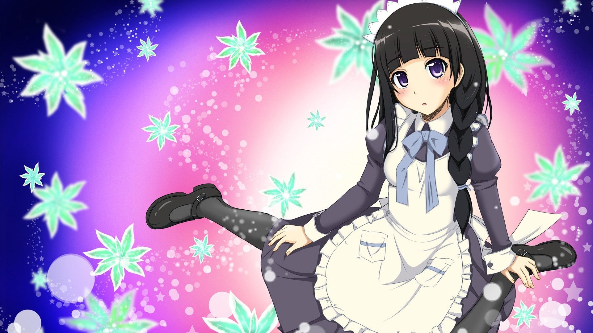 动漫,卡通,插画,动漫少女,可爱,冰果,儿童桌面专用