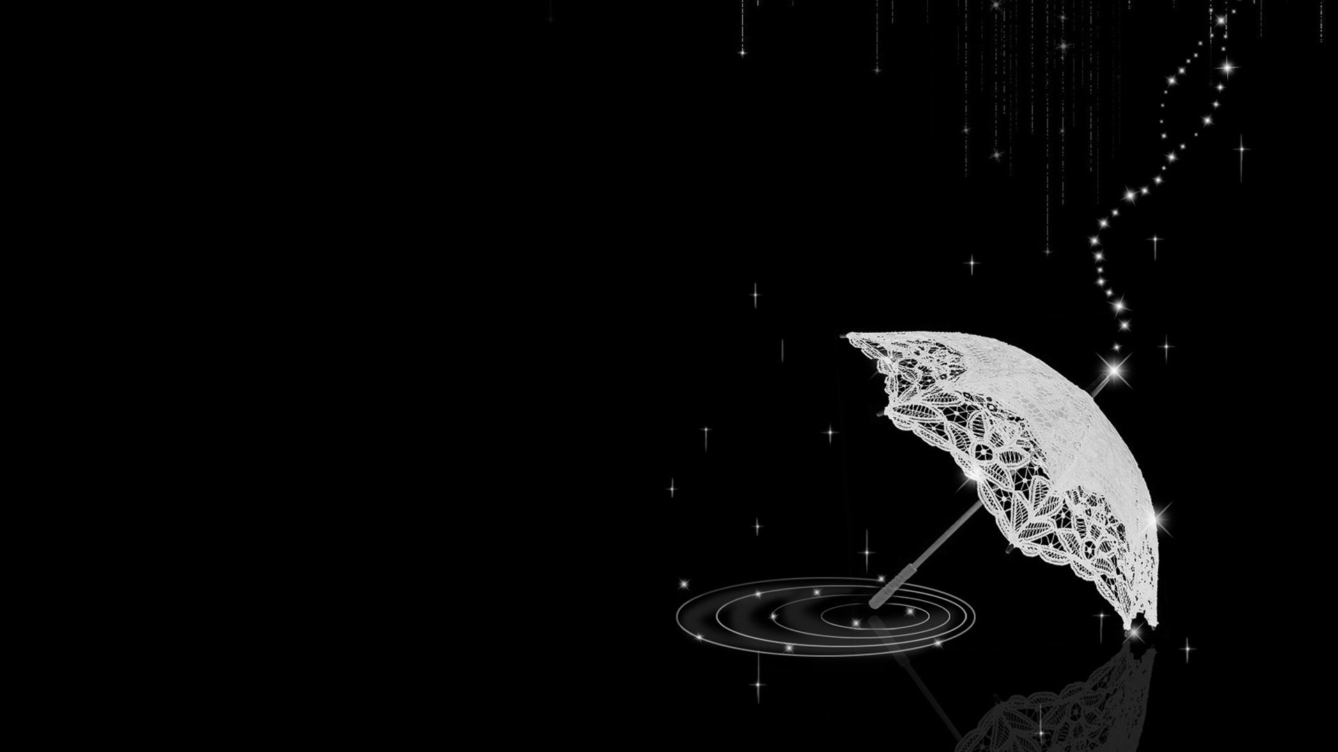 小清新,温馨一刻,雨伞