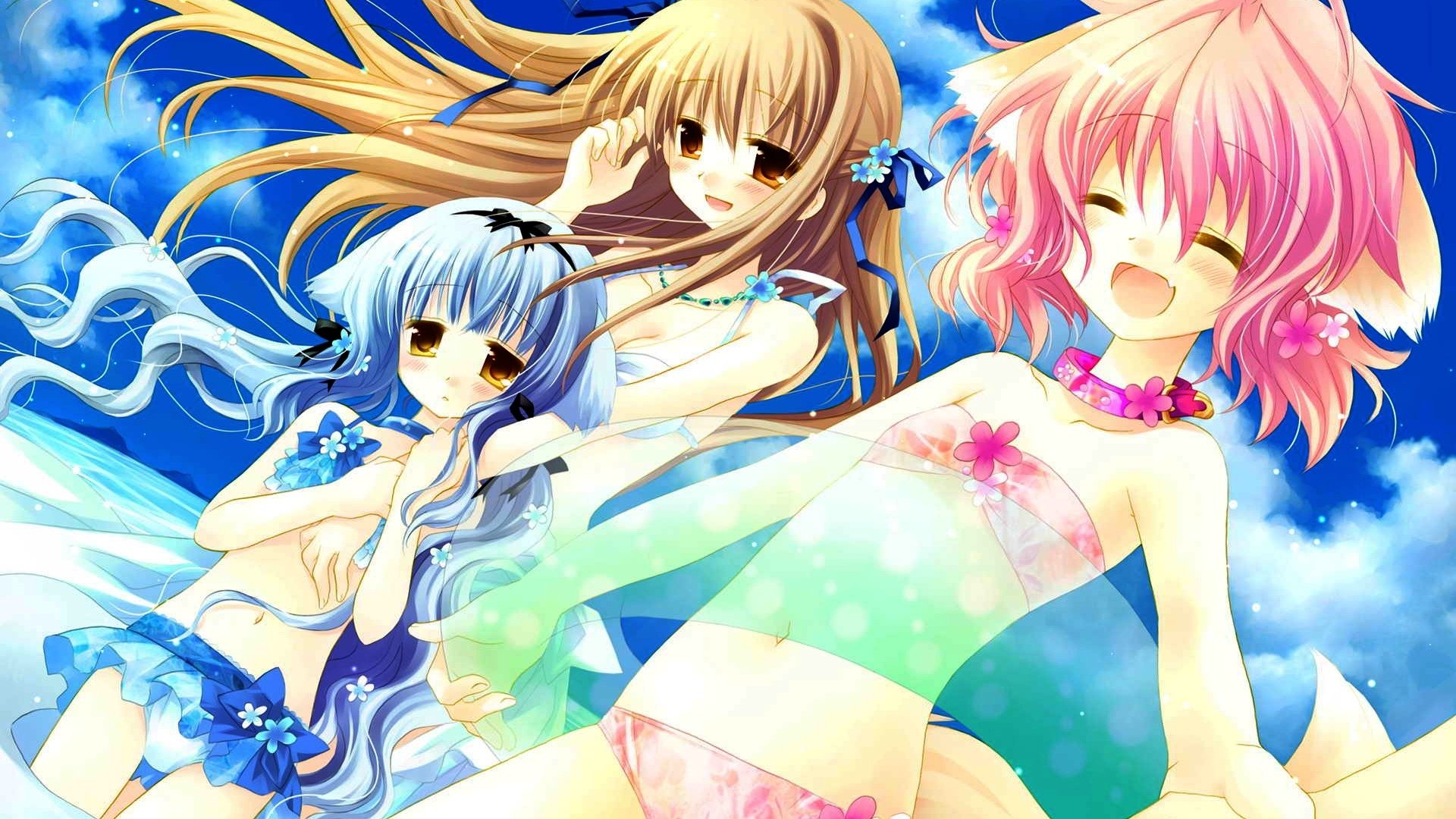 动漫,卡通,插画,动漫少女,可爱,樱泽泉画集,儿童桌面专用