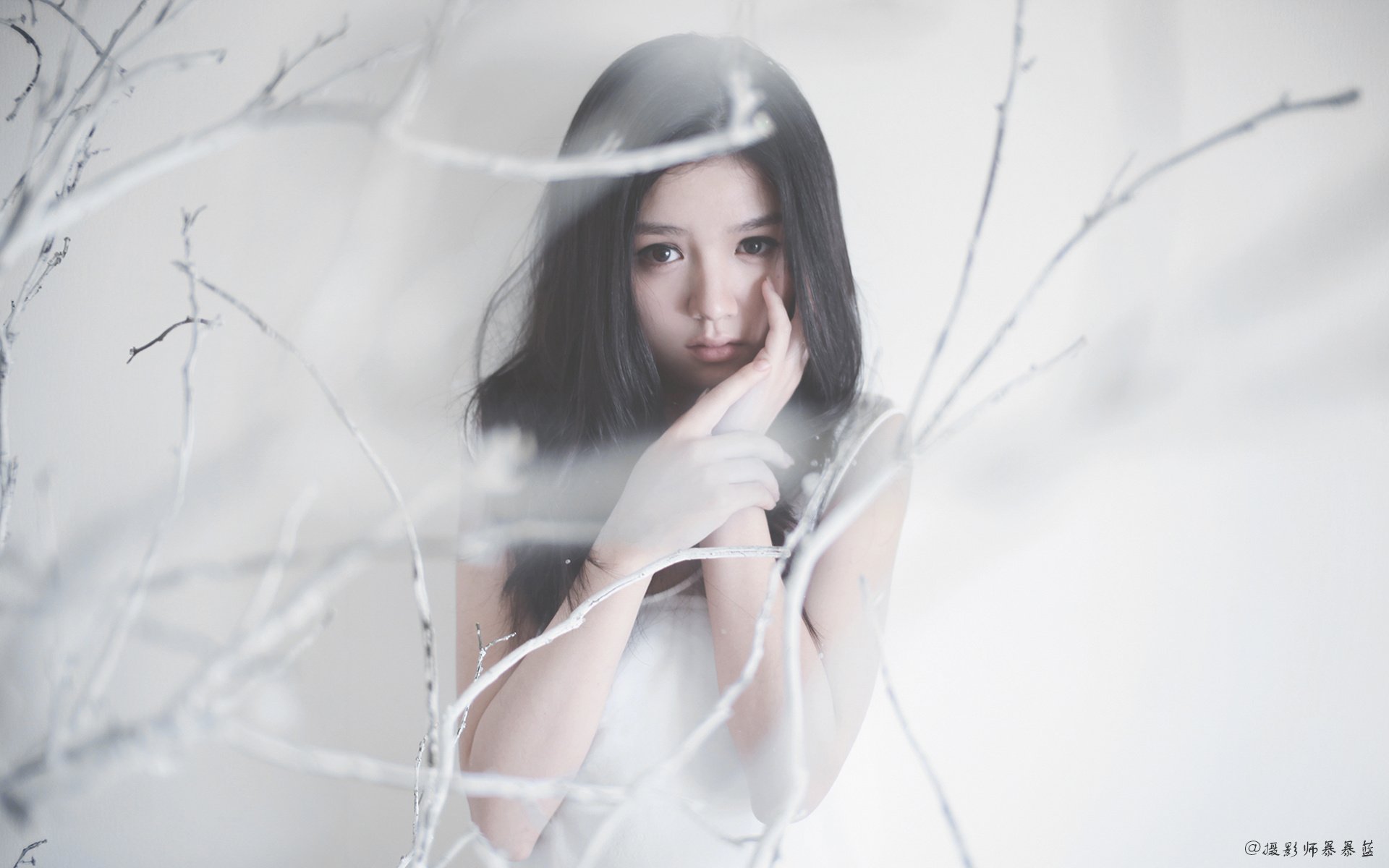 暴暴蓝,摄影,影像,姑娘,悲伤,美女,360宝贝