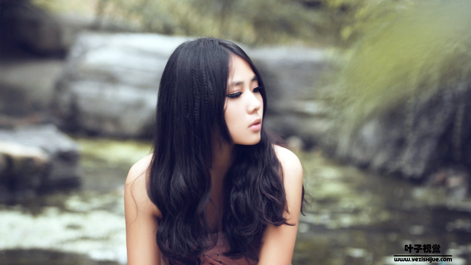 美女,360宝贝,叶子视觉