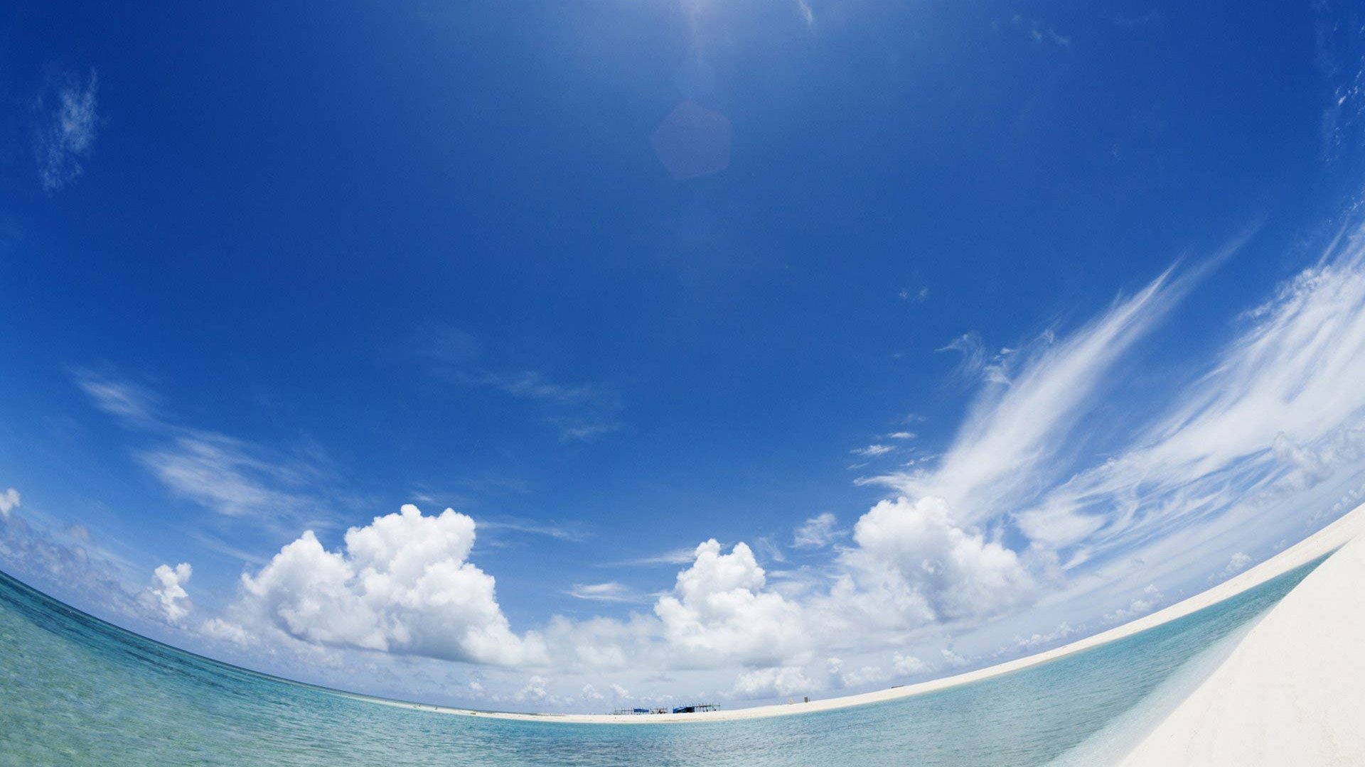 小清新,舒缓压力,蓝天白云,3月6日,儿童桌面专用