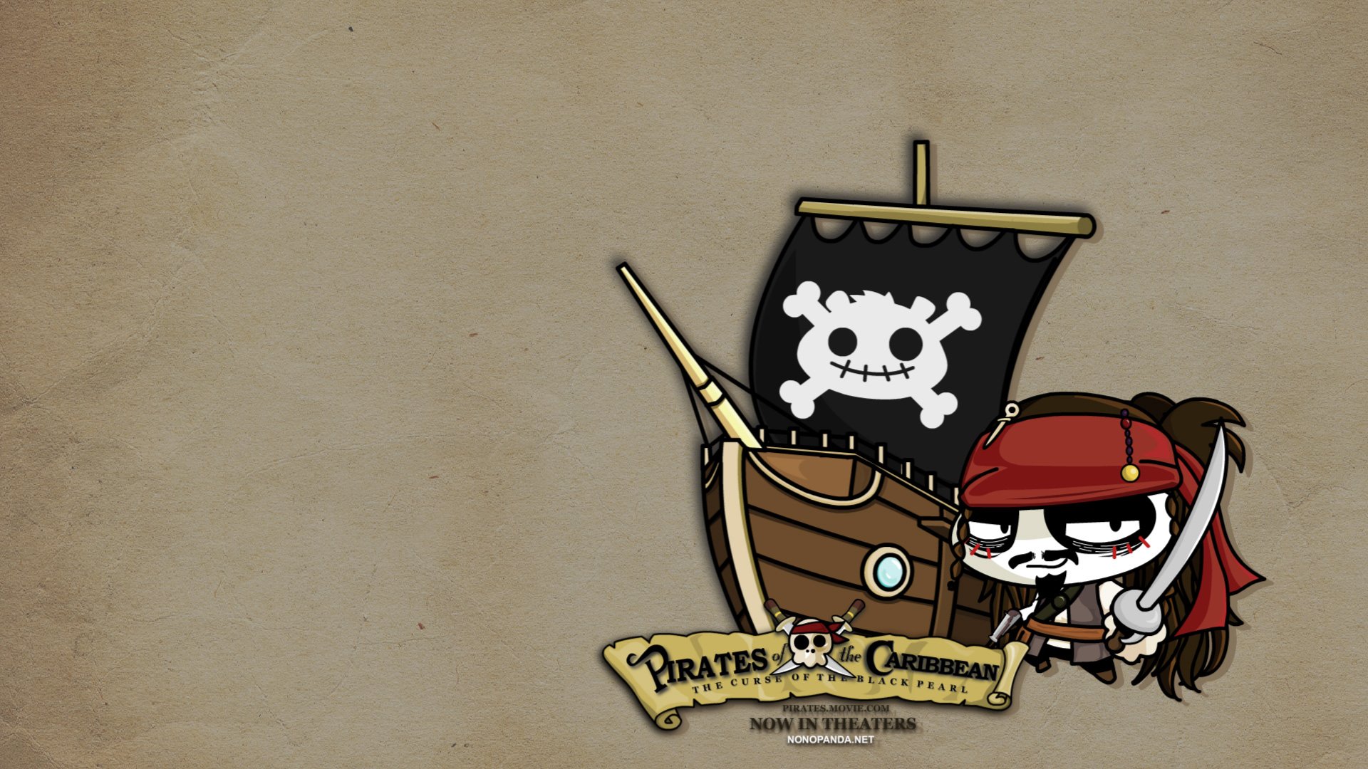 动漫,卡通,插画,nonopanda,海盗,林无知,儿童桌面专用