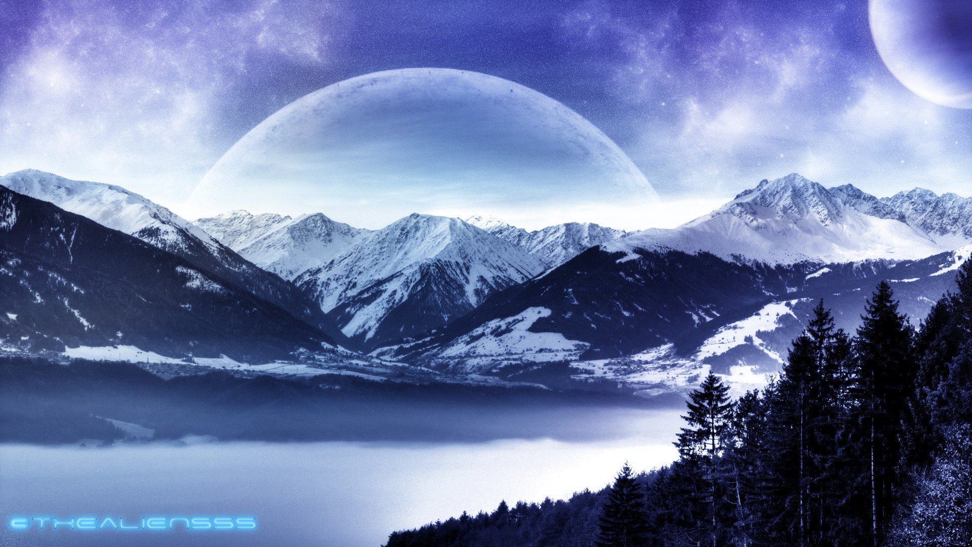 风景,奇幻梦境,星空,儿童桌面专用