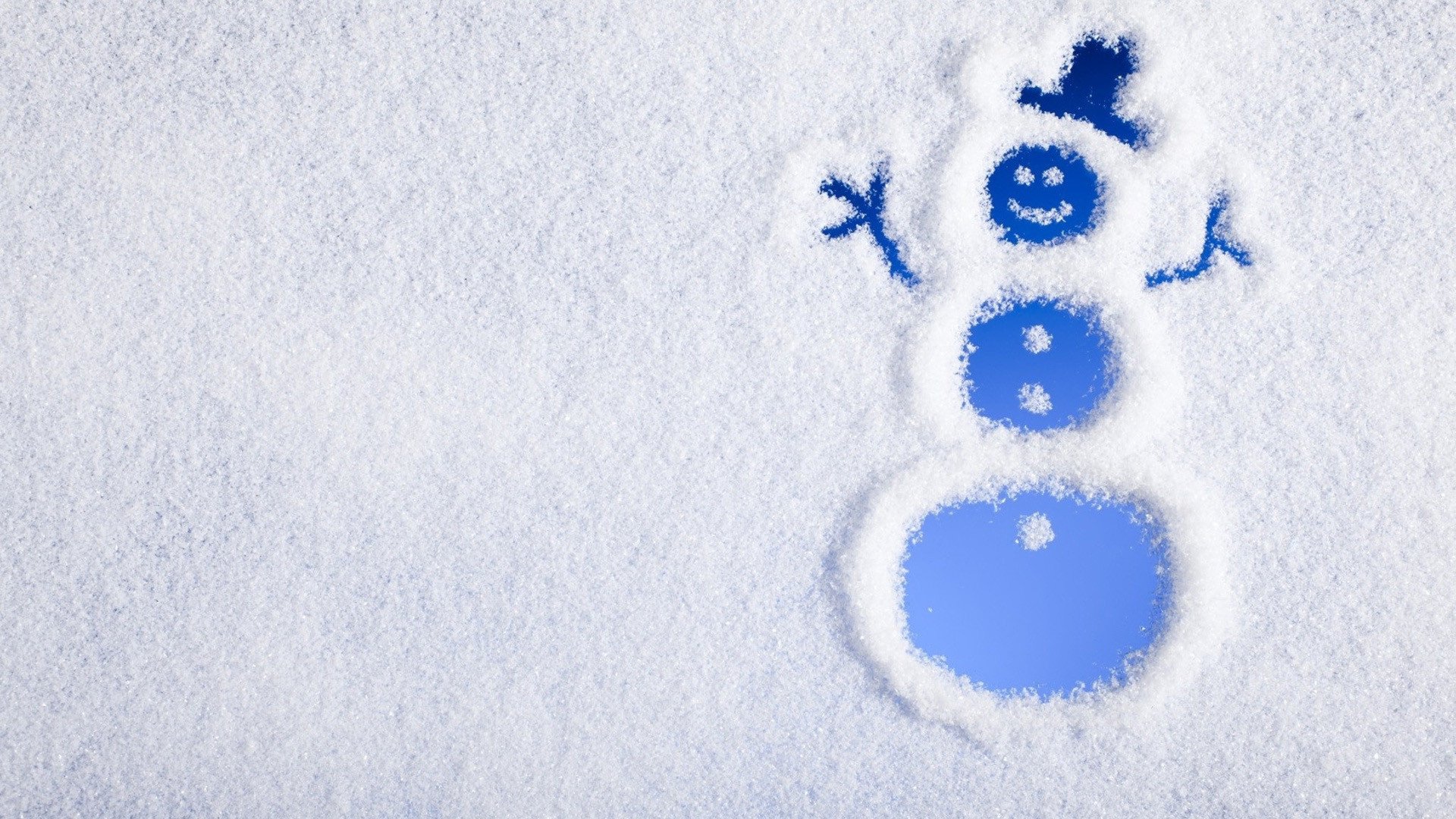 小清新,温馨一刻,雪人,3月6日,儿童桌面专用