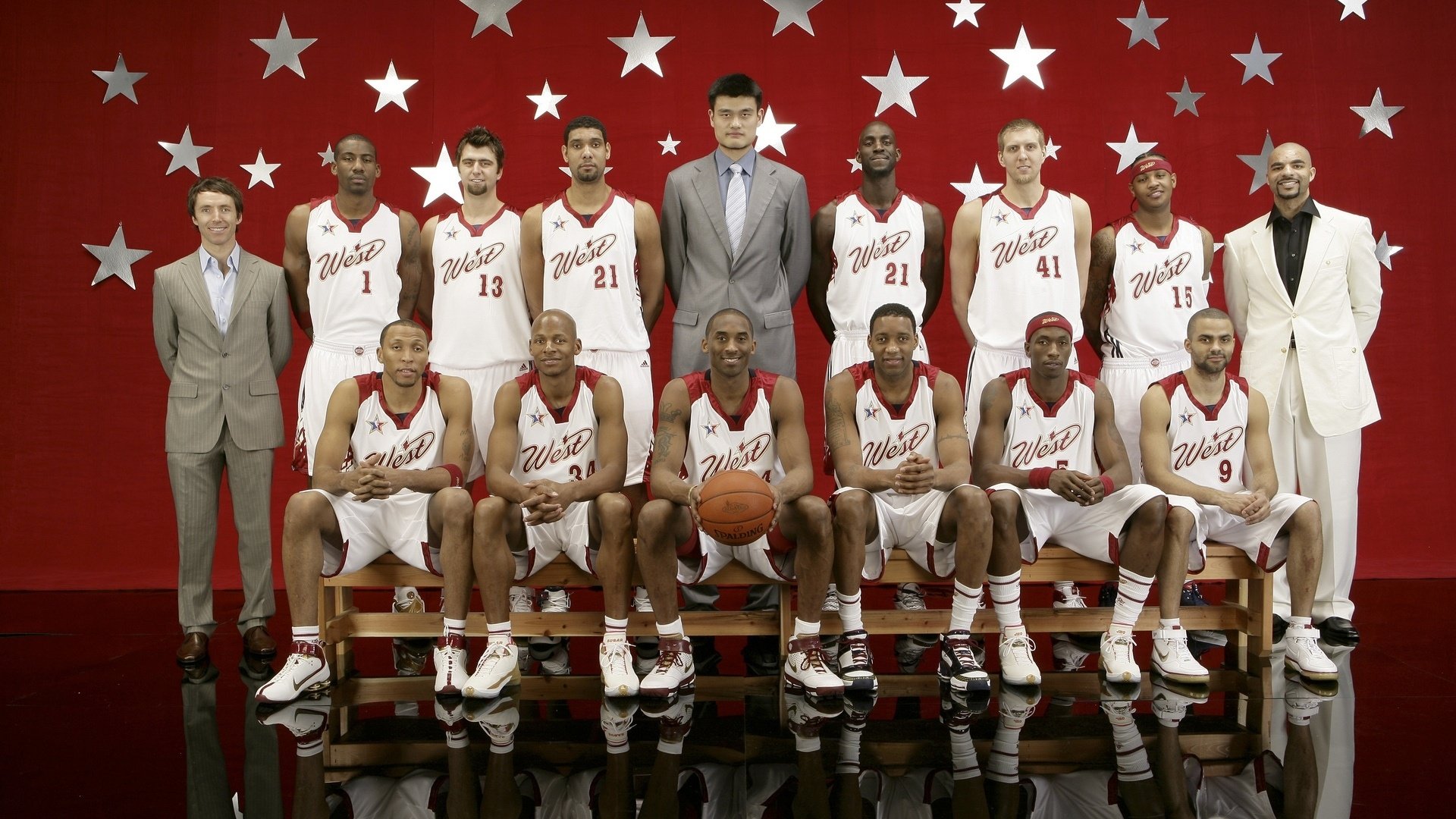 体育,NBA,全明星,西部队