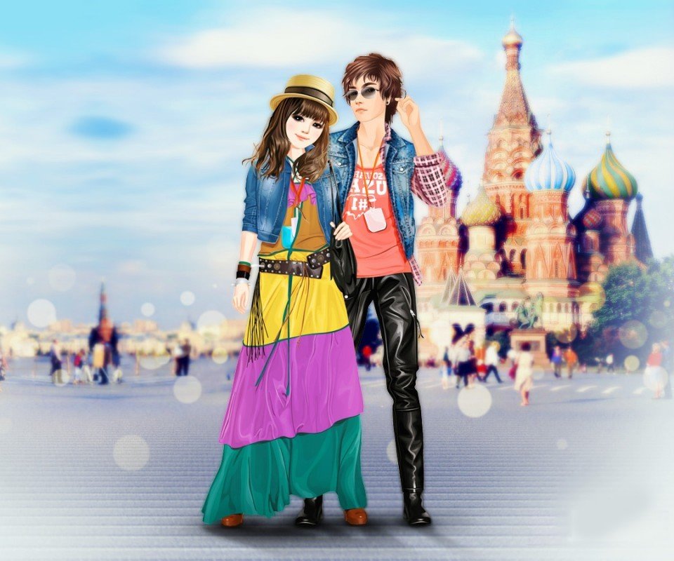 爱情,浪漫手绘,情侣,温馨,浪漫,甜蜜